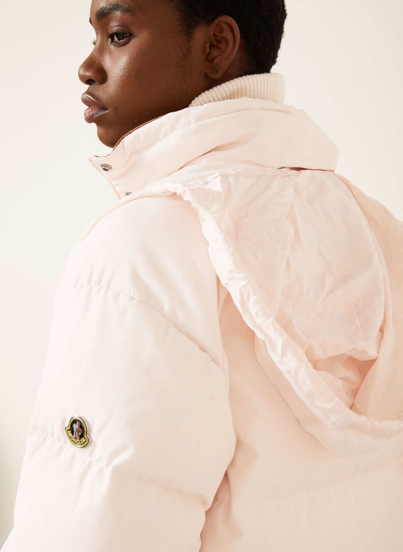 MONCLER Donsjas VERONE: ROSE CLAIR