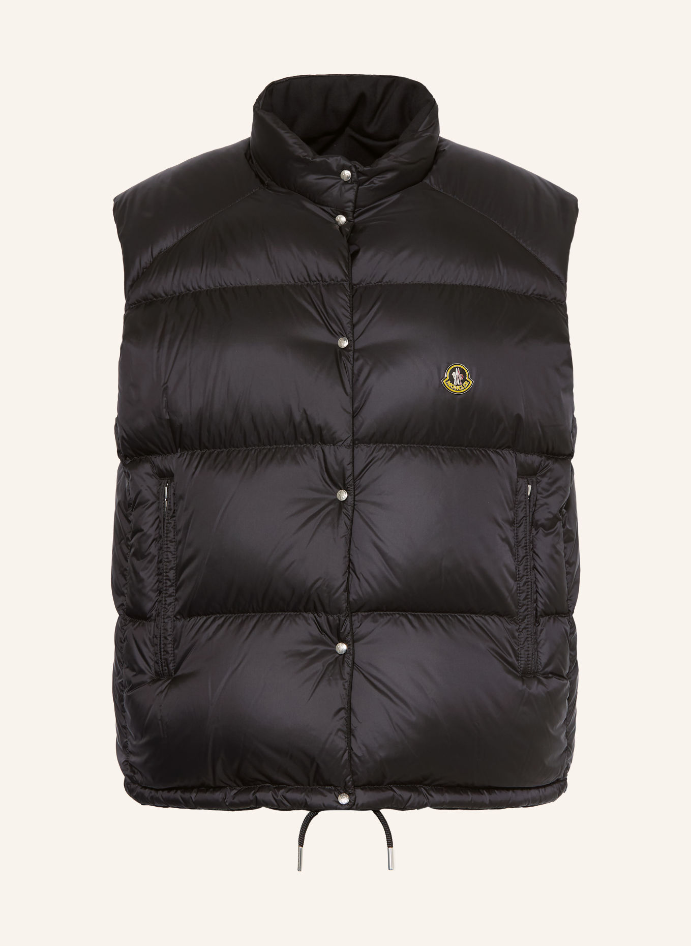 MONCLER TIBB Reversible Down Vest: BLACK