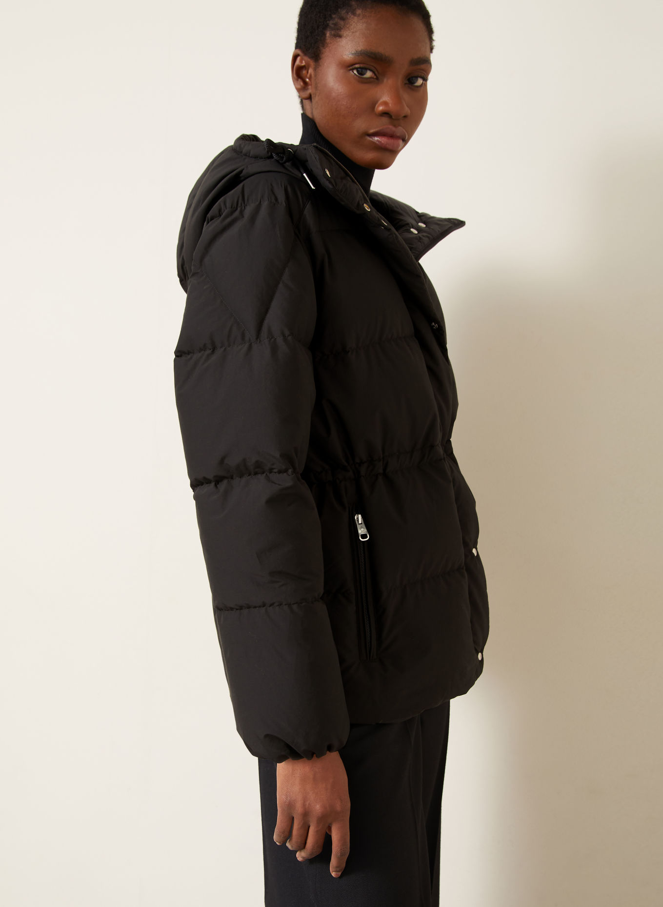 MONCLER HIMALAYA Down Jacket: BLACK