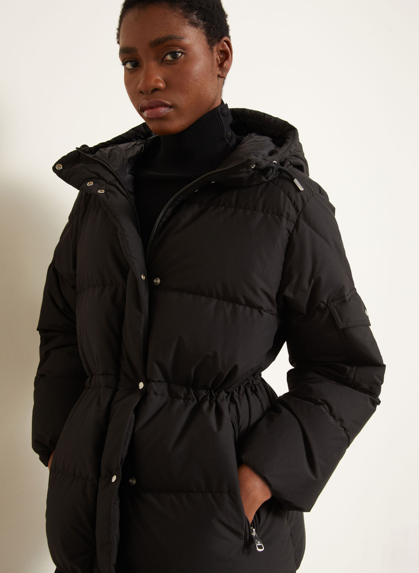 MONCLER HIMALAYA Down Jacket: BLACK