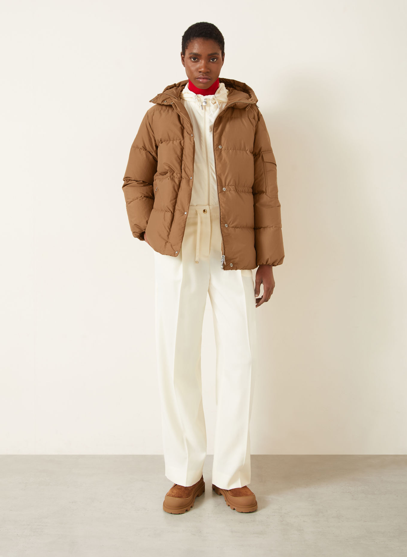 MONCLER Dunjacka HIMALAYA: BRUN