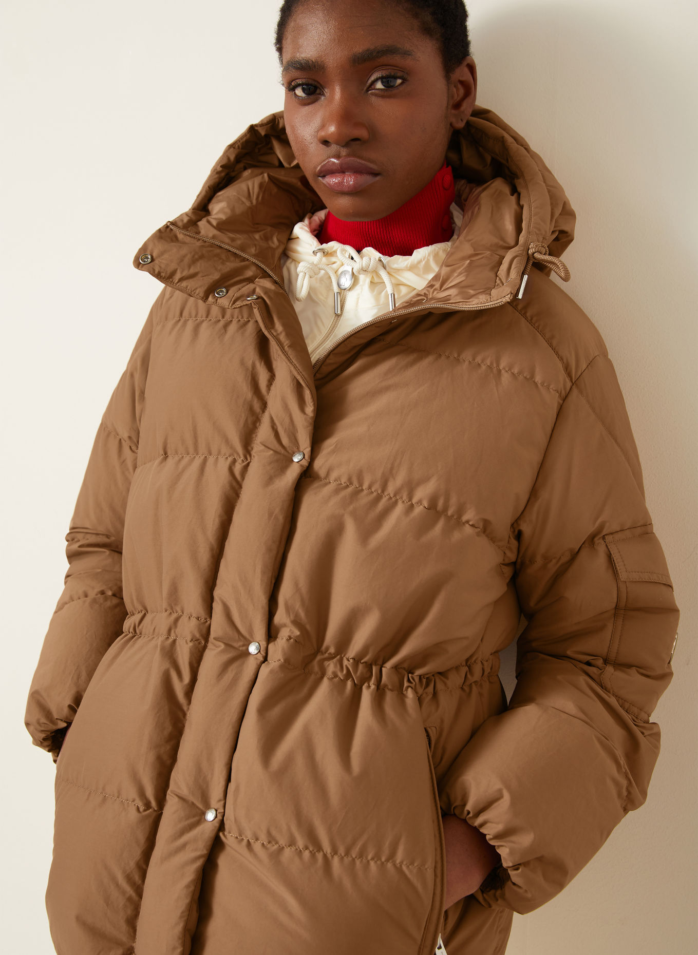 MONCLER Dunjacka HIMALAYA: BRUN