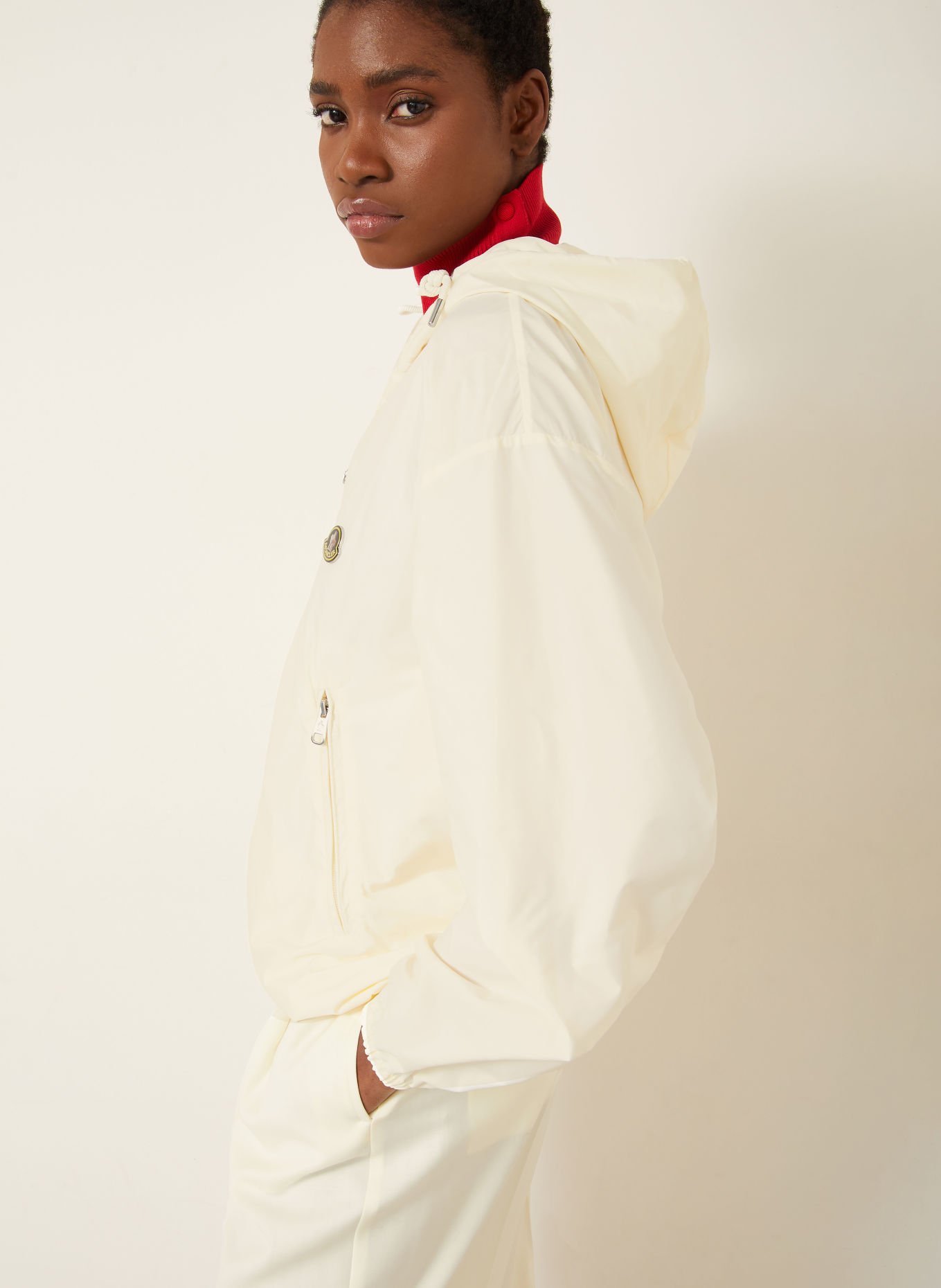 MONCLER Jacke: CREME