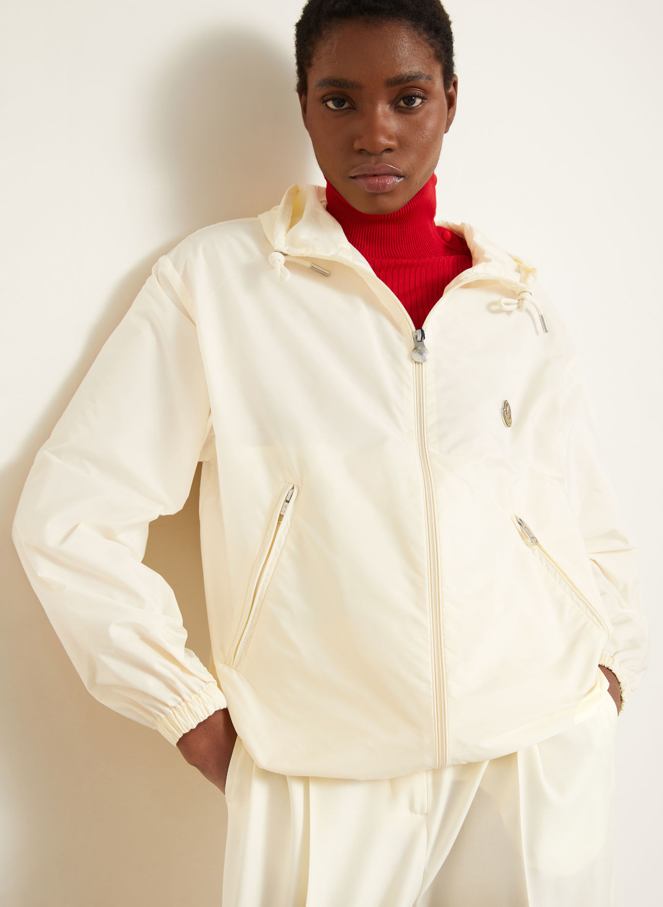 MONCLER Jacket: CREAM