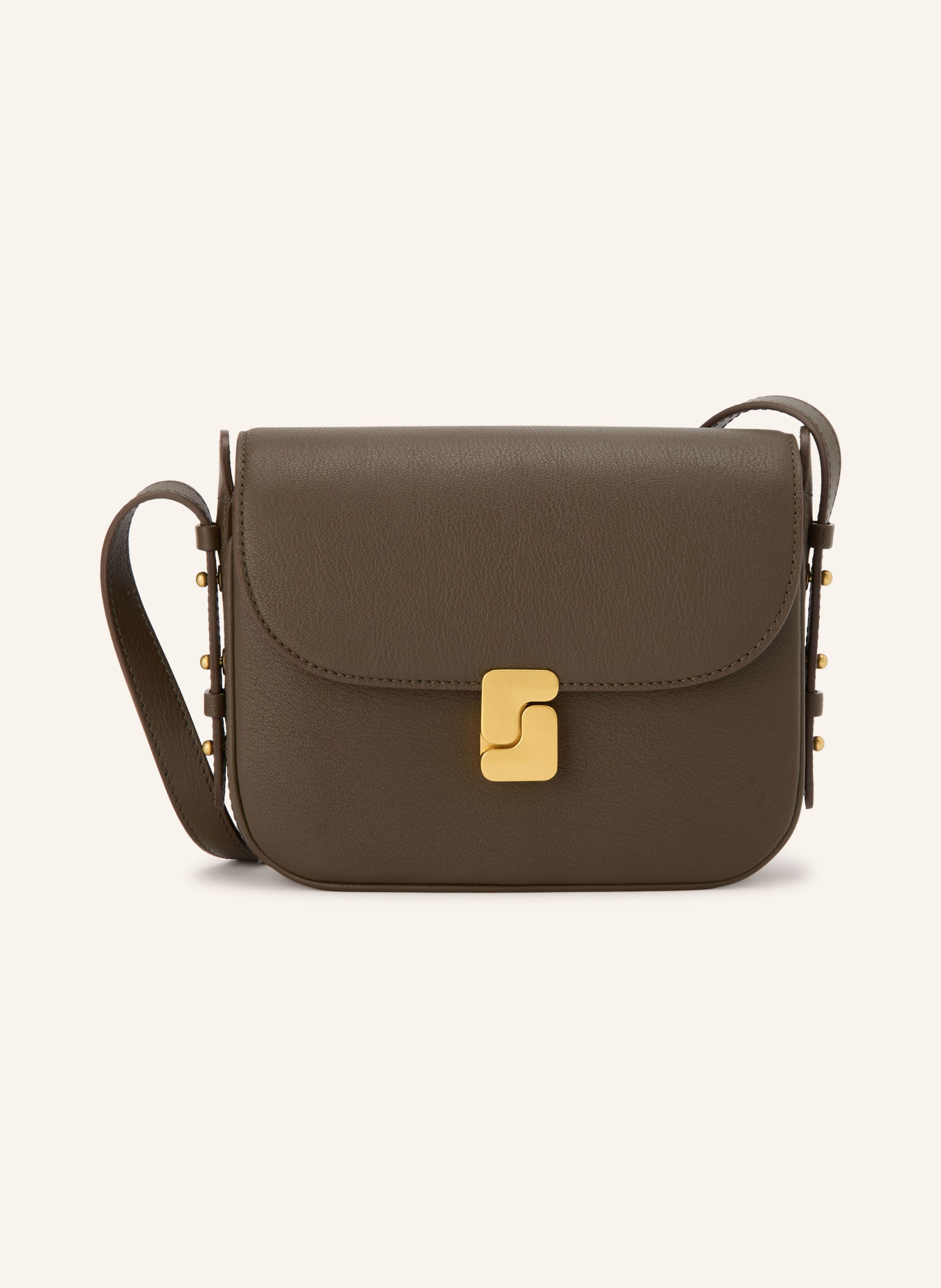 soeur  Schoudertas BELLISSIMA MINI: KAKI / GOUD