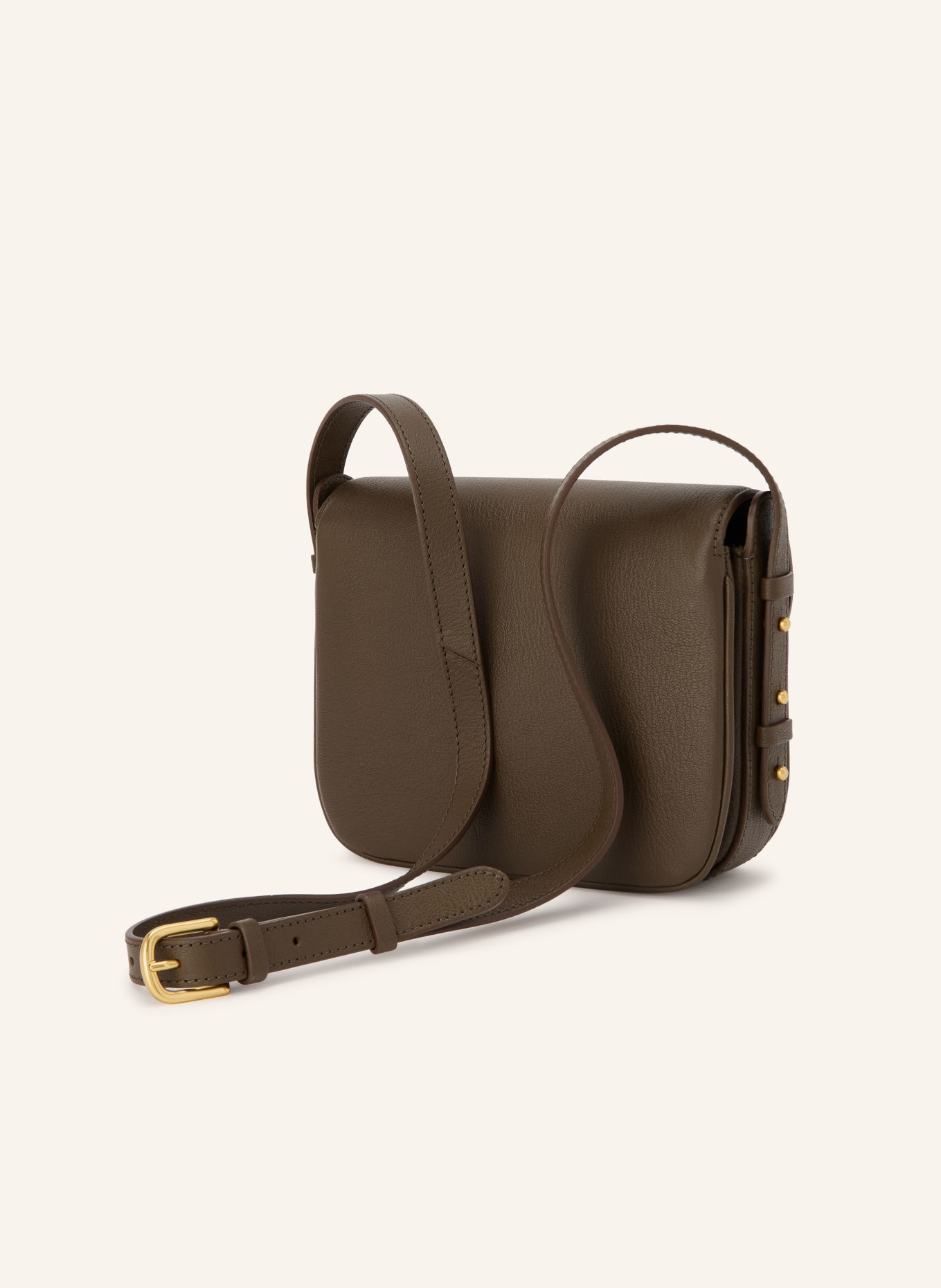 soeur  Schoudertas BELLISSIMA MINI: KAKI / GOUD