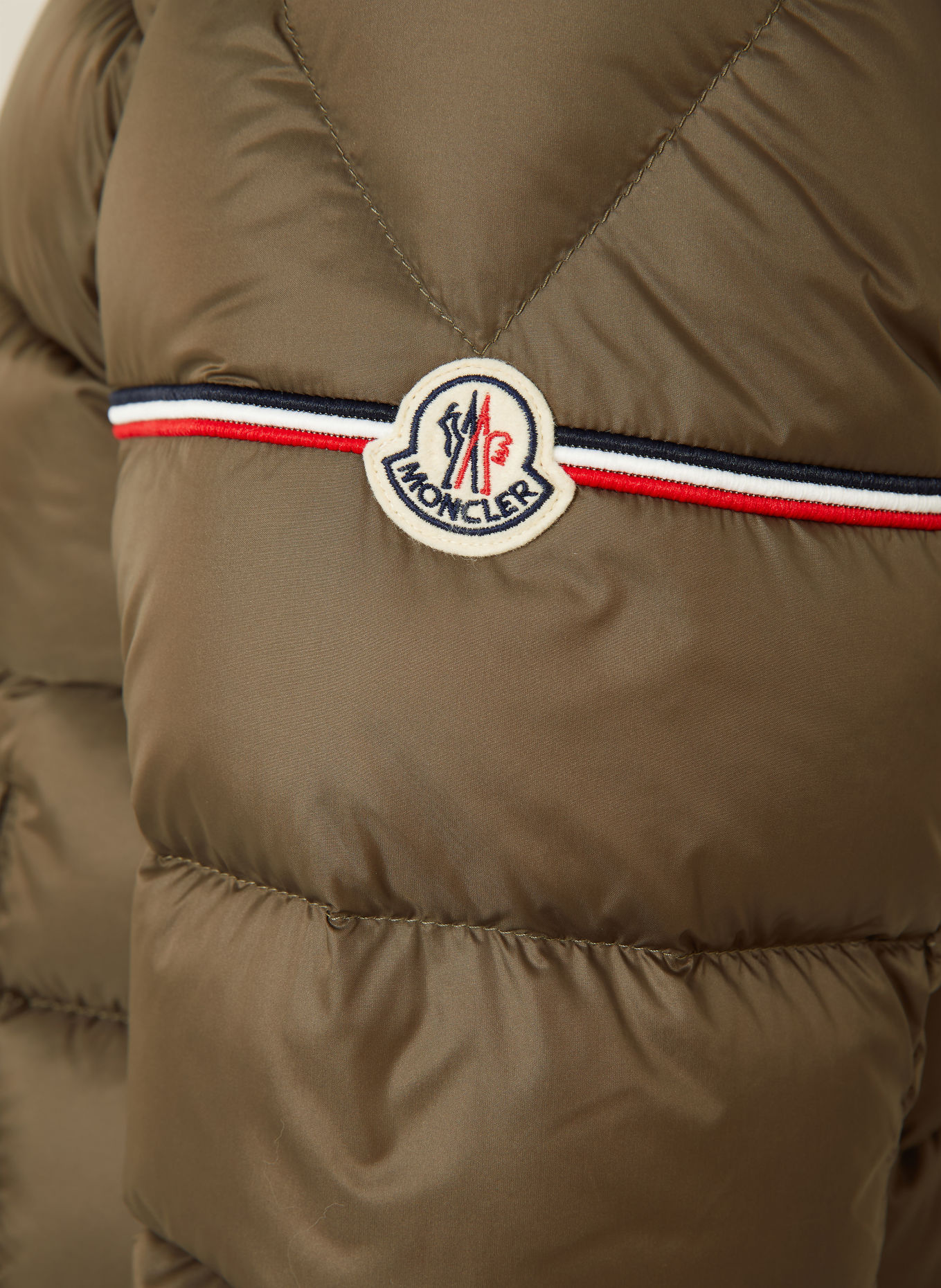MONCLER Lightweight donsjas RAVENLOCK met afneembare capuchon: OLIJF
