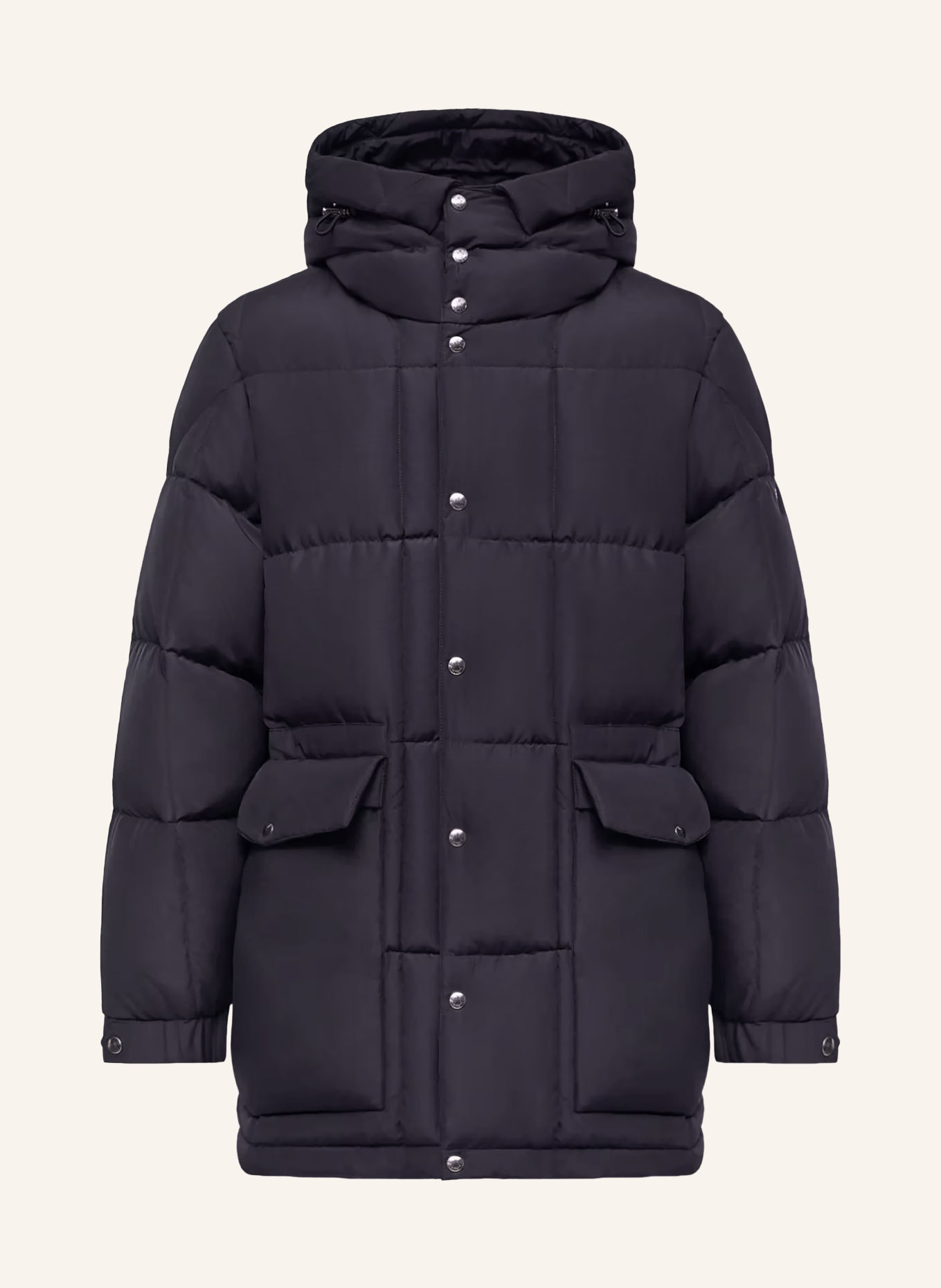 MONCLER SYLMARA Down parka: DARK BLUE