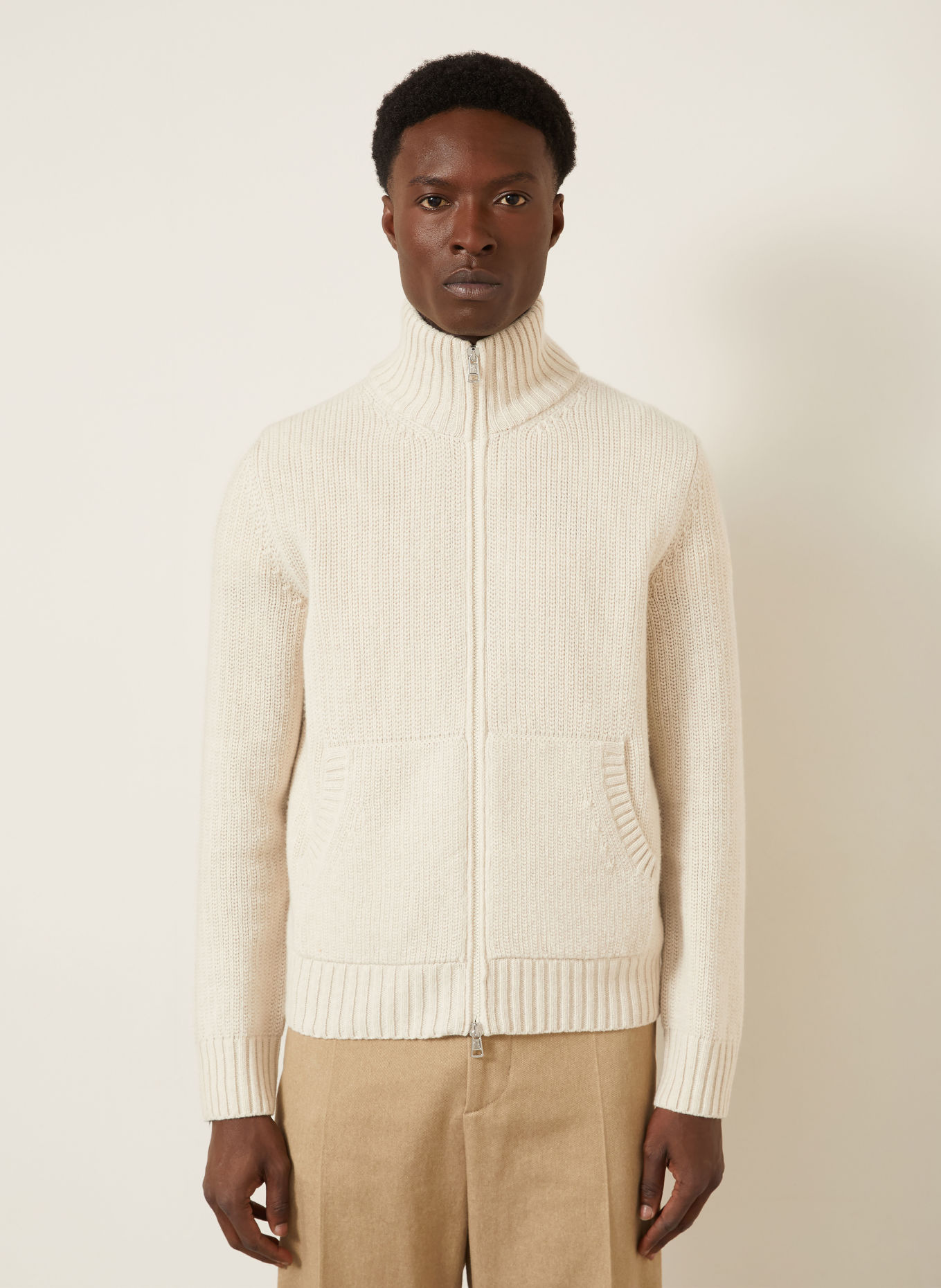MONCLER Cardigan: ECRU