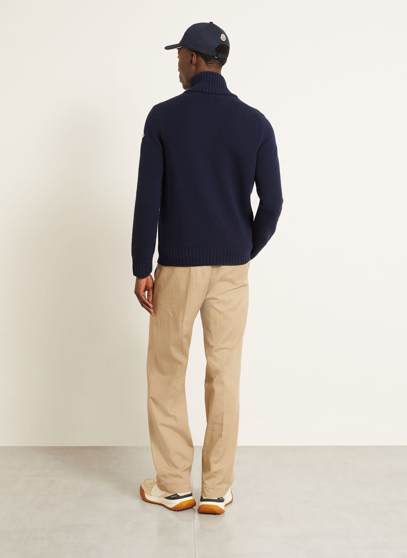 MONCLER Strickjacke: DUNKELBLAU
