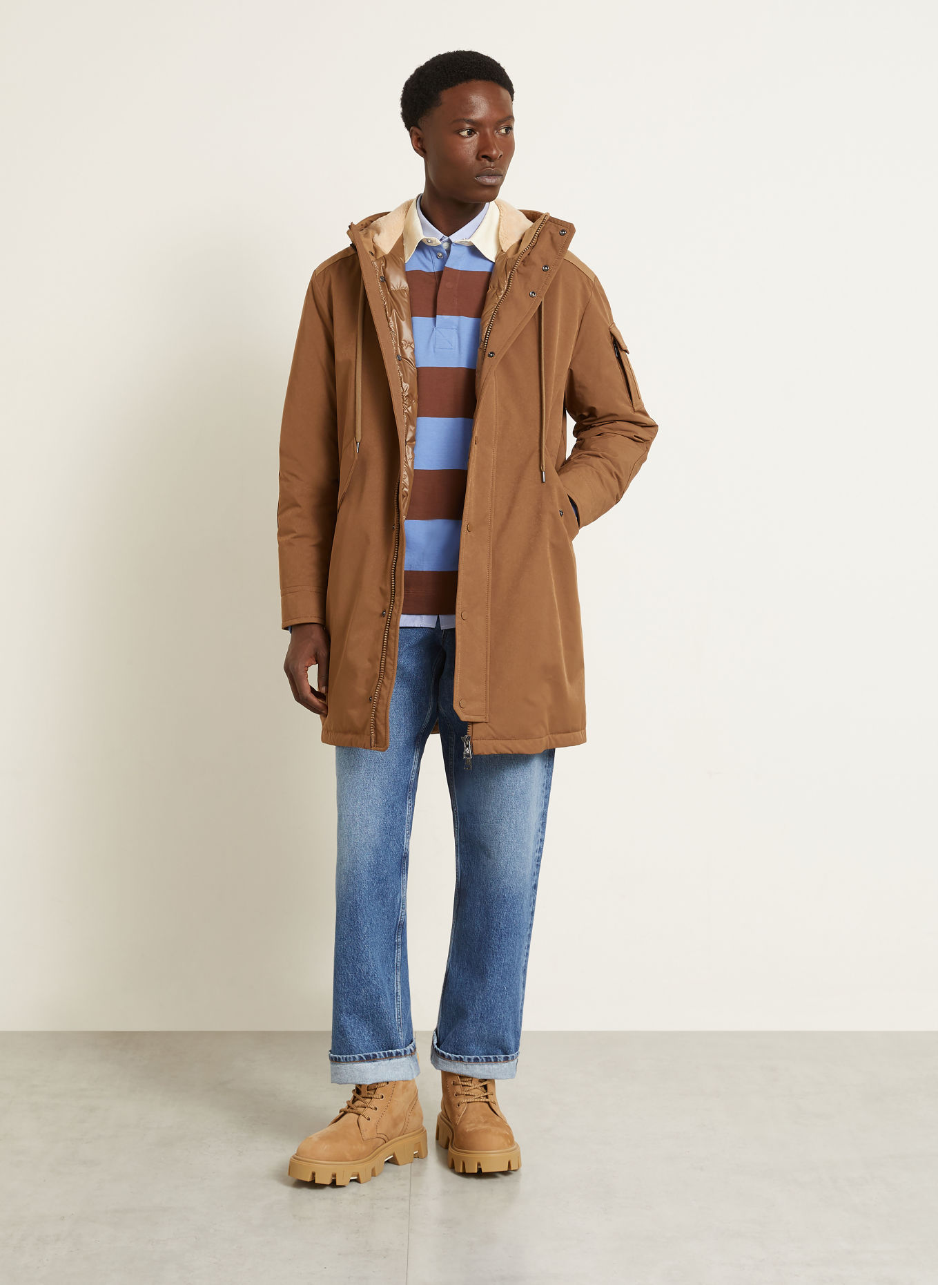 MONCLER Donsparka NAHAN: BRUIN