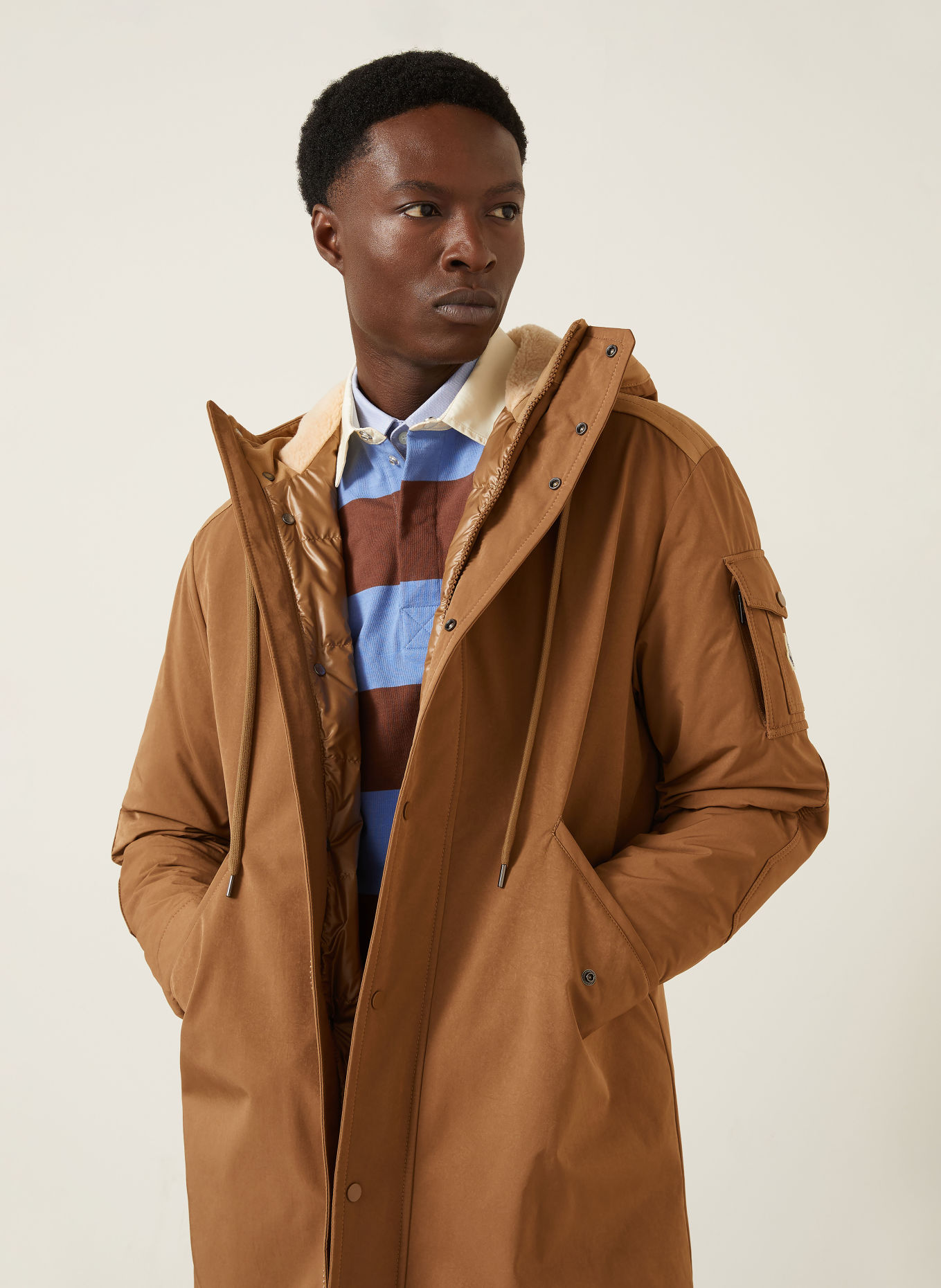 MONCLER Donsparka NAHAN: BRUIN