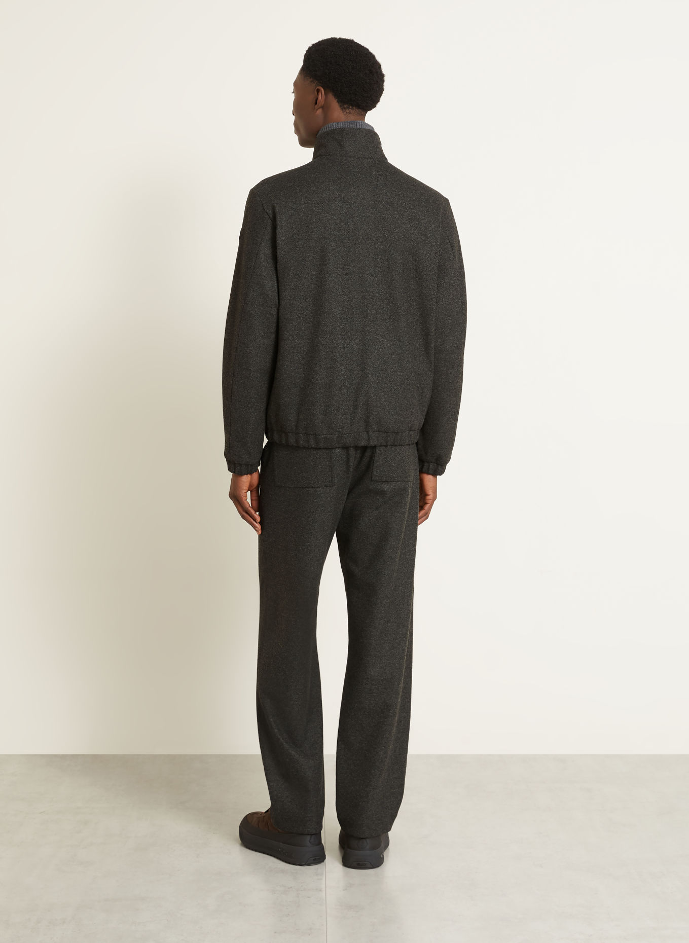 MONCLER LIMBERL Down Jacket: DARK GRAY