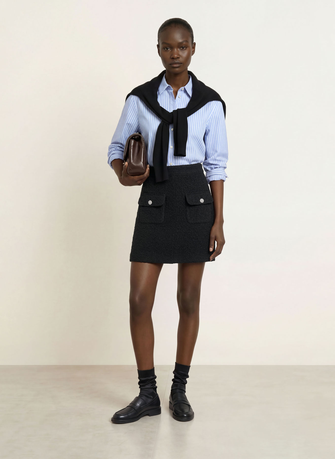 SEDUCTIVE Tweed-Rock PARIS: SCHWARZ