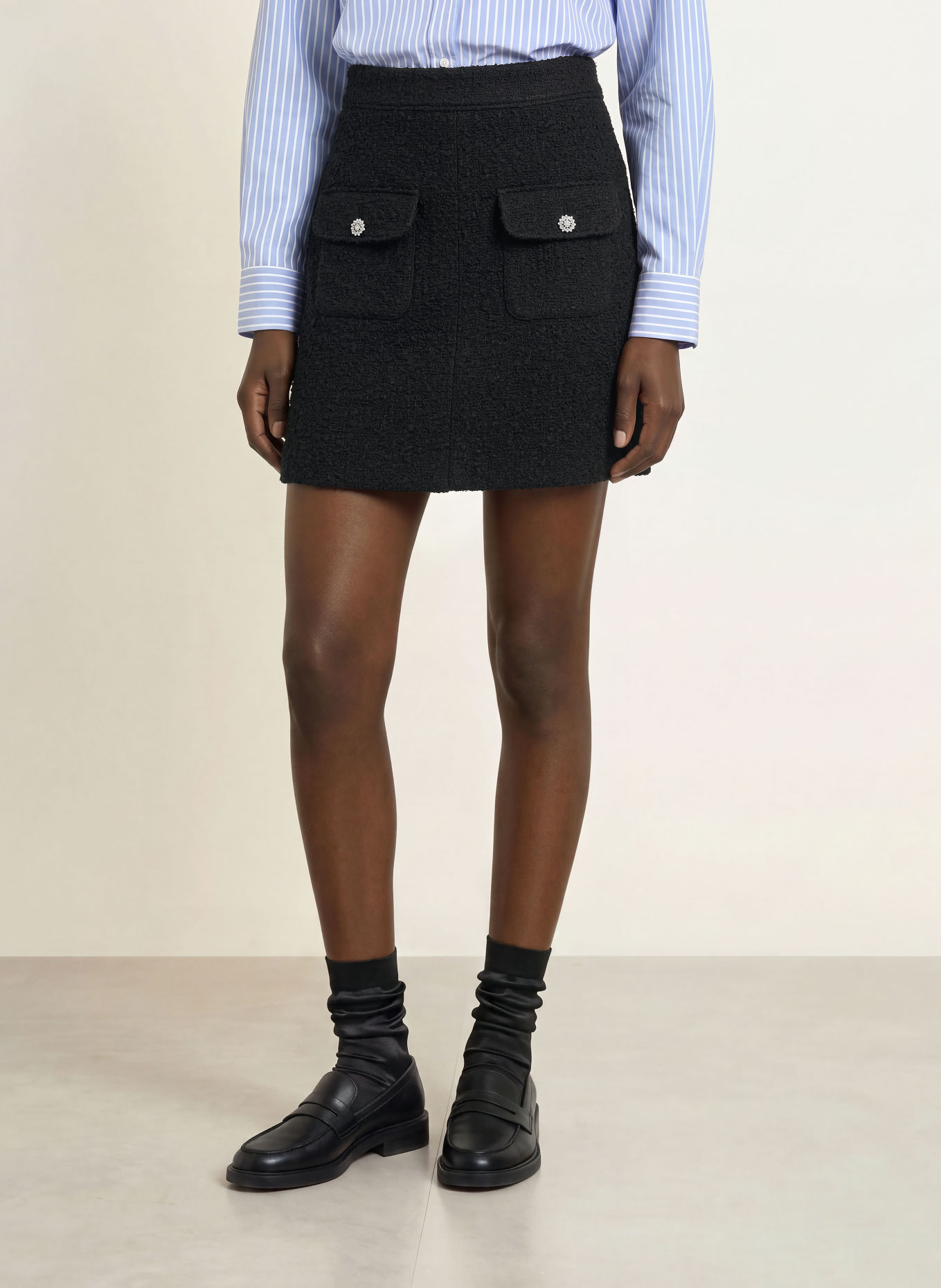 SEDUCTIVE Tweed-Rock PARIS: SCHWARZ