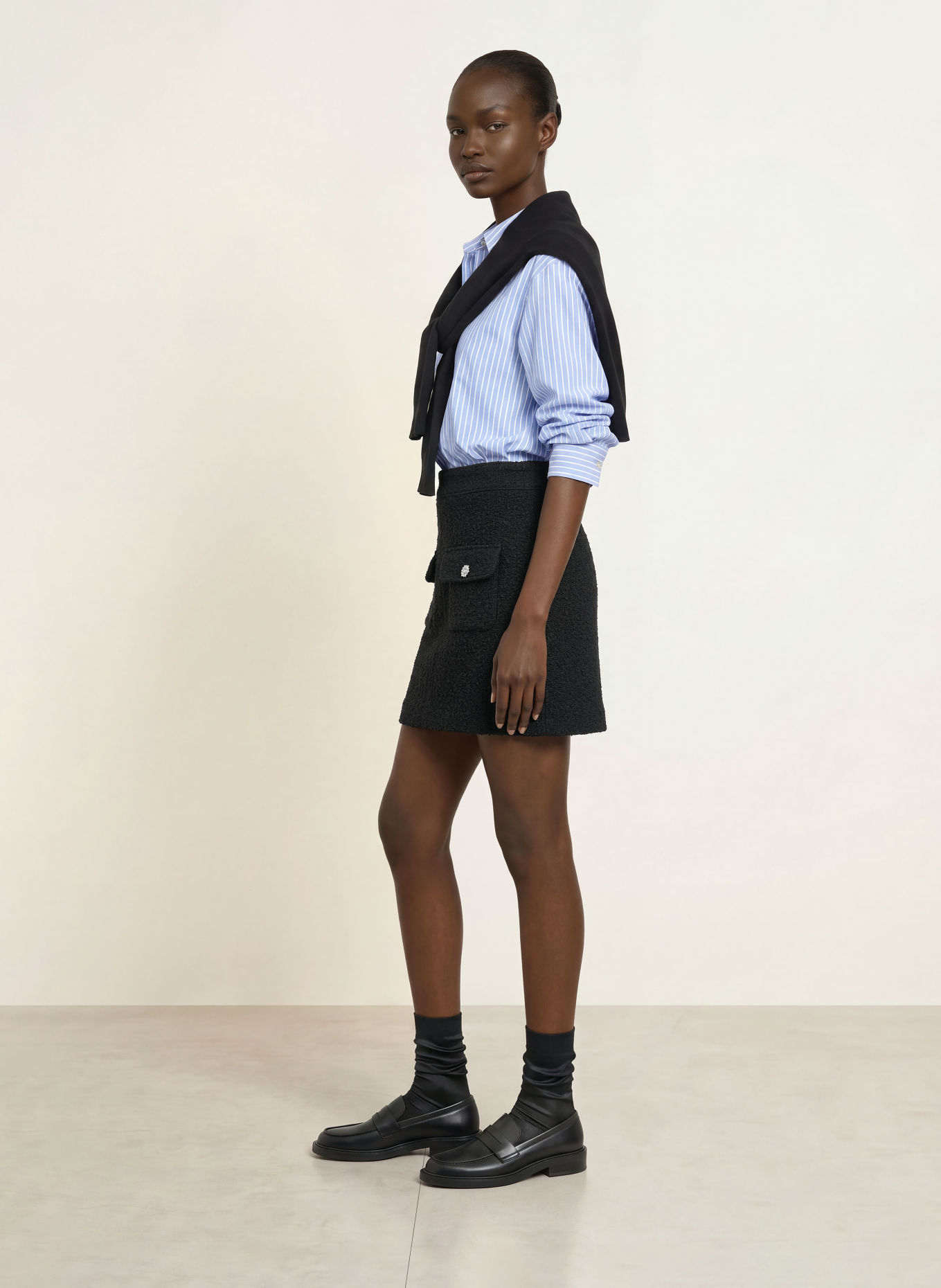 SEDUCTIVE Tweed-Rock PARIS: SCHWARZ