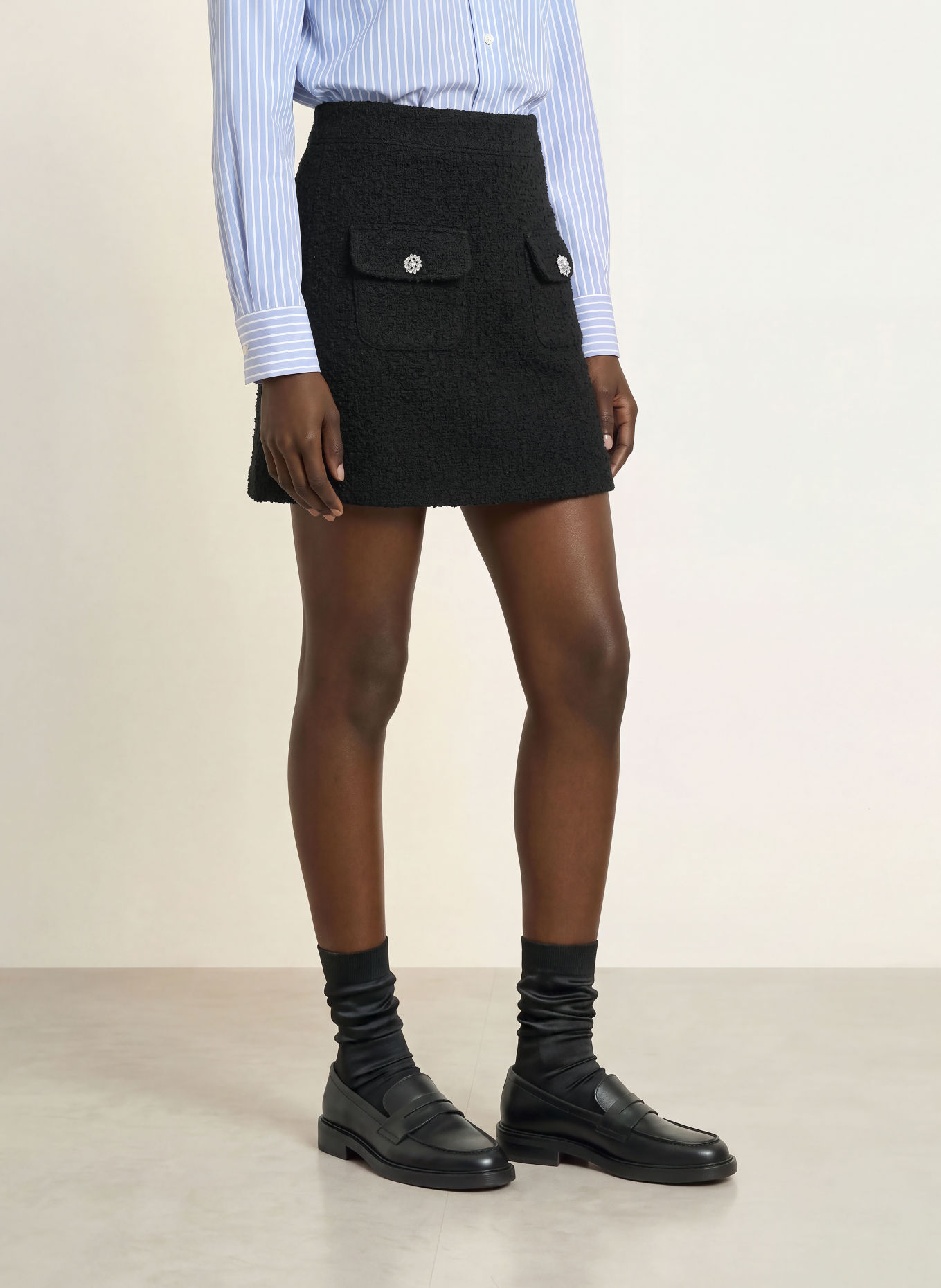 SEDUCTIVE Tweed-Rock PARIS: SCHWARZ