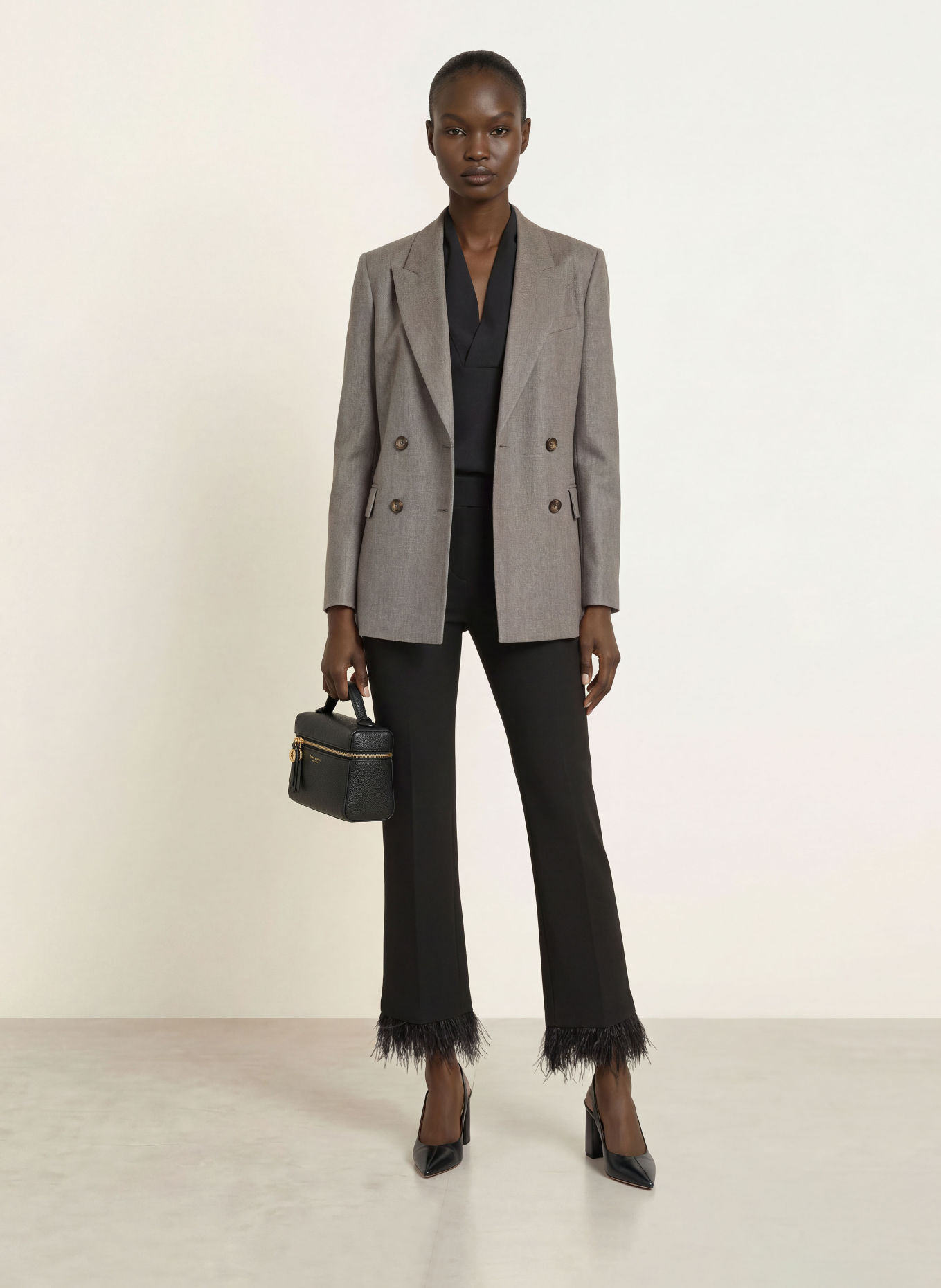 SEDUCTIVE Broek NANETTE: ZWART
