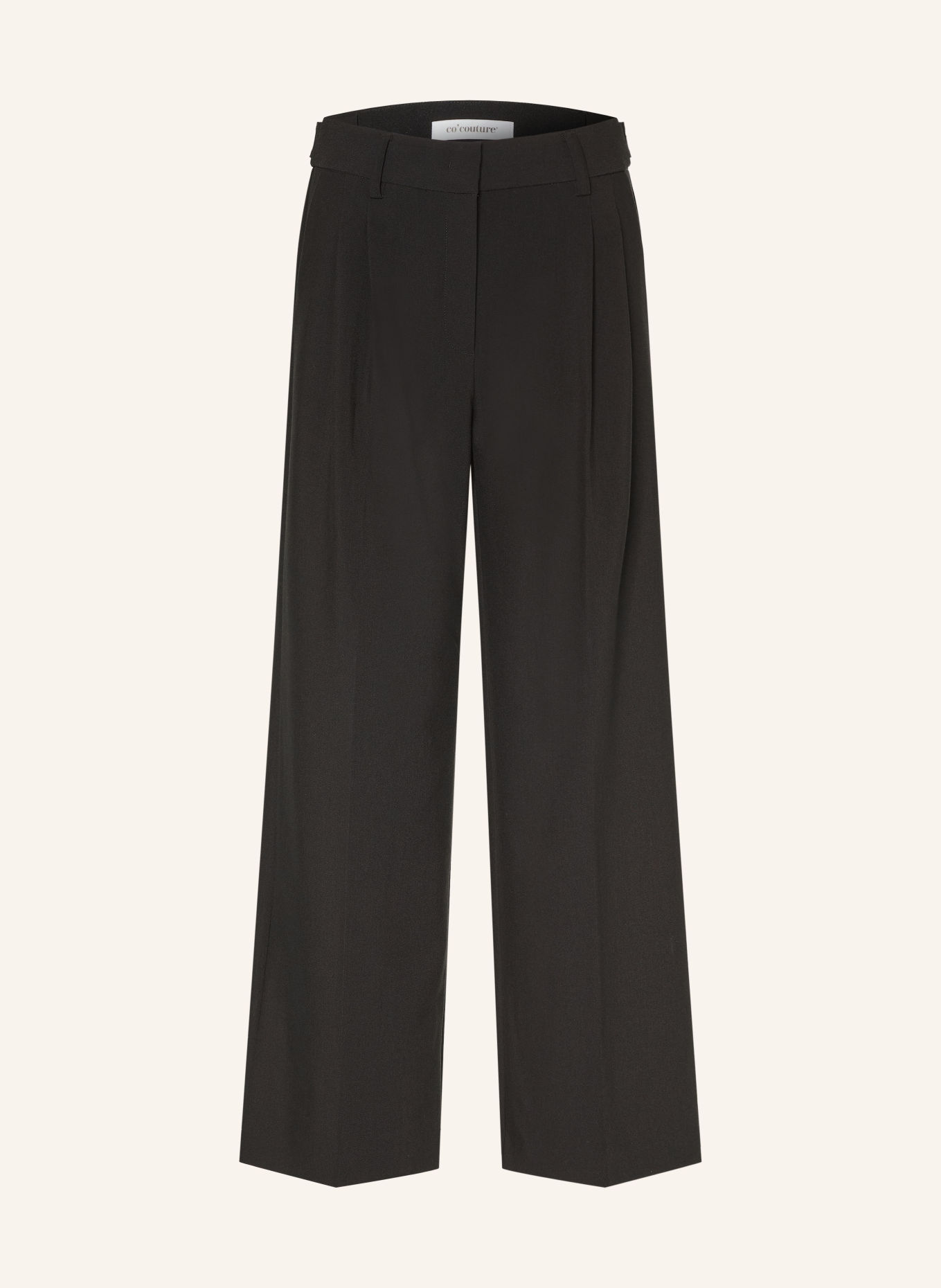 co'couture Pantalon palazzo VOLACC: NOIR