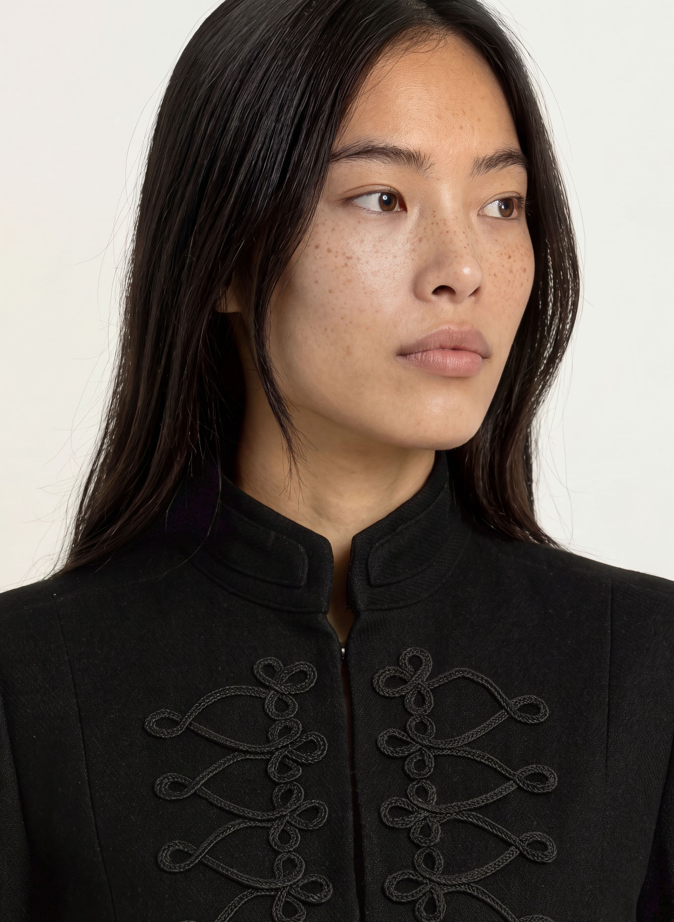 co'couture REXIACC Boxy Jacket: BLACK