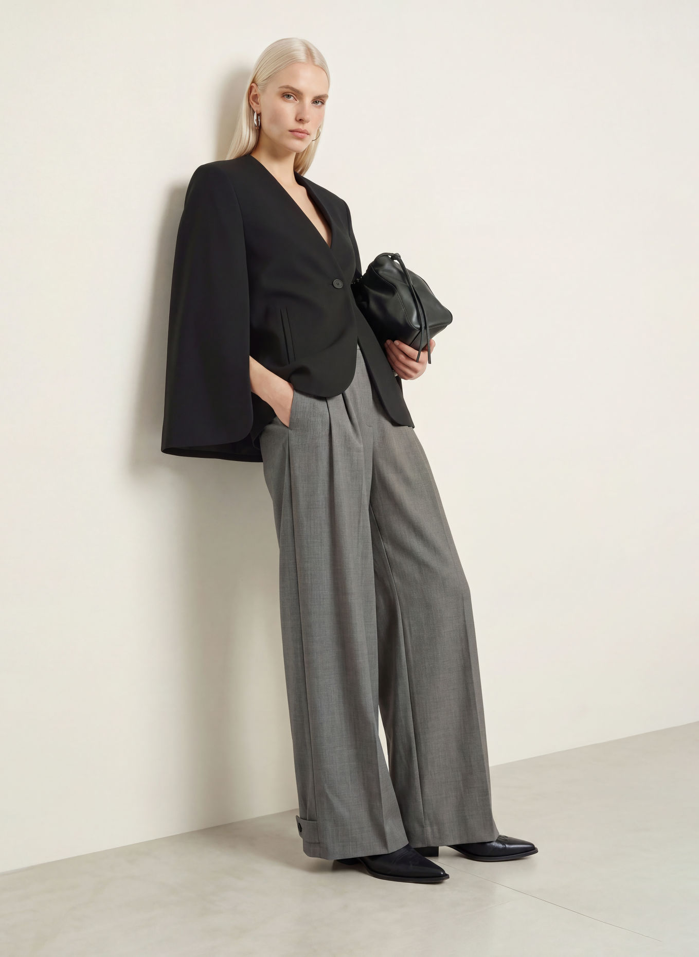 co'couture Cape VOLACC: NOIR