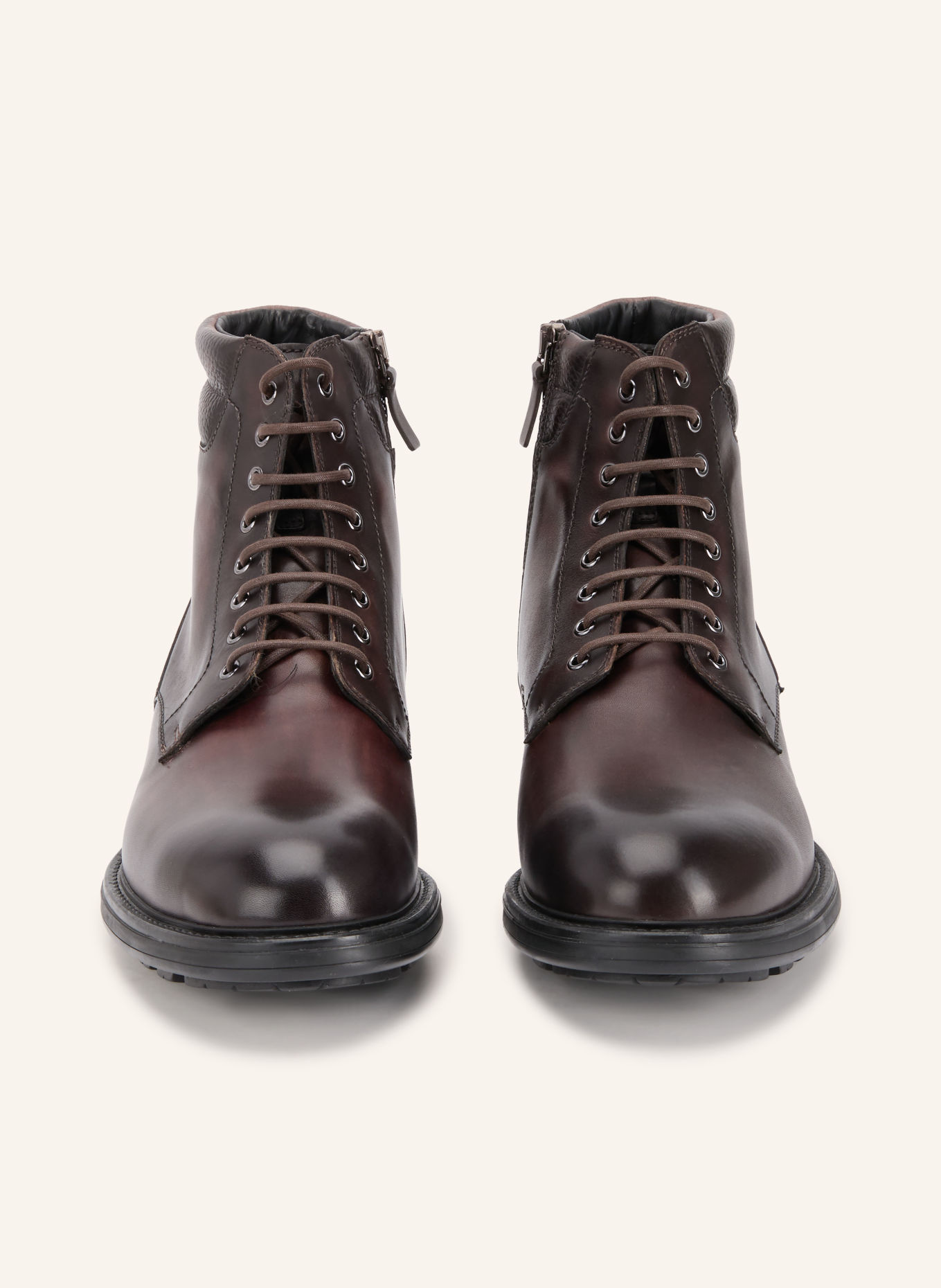 MAGNANNI Boots à lacets TEIDE BOLTIARCADE: MARRON FONCÉ