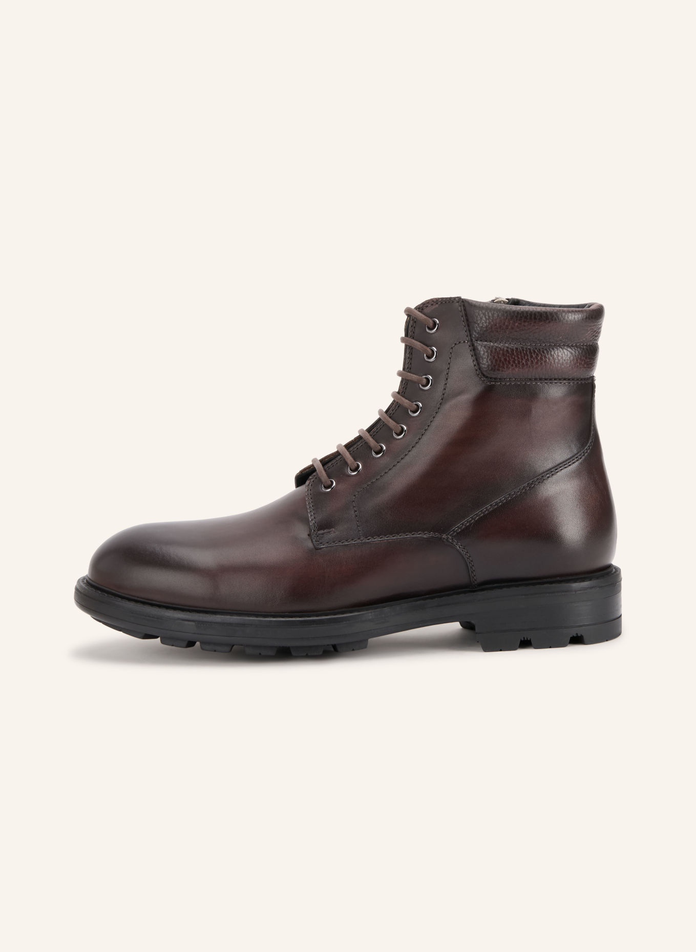 MAGNANNI Boots à lacets TEIDE BOLTIARCADE: MARRON FONCÉ