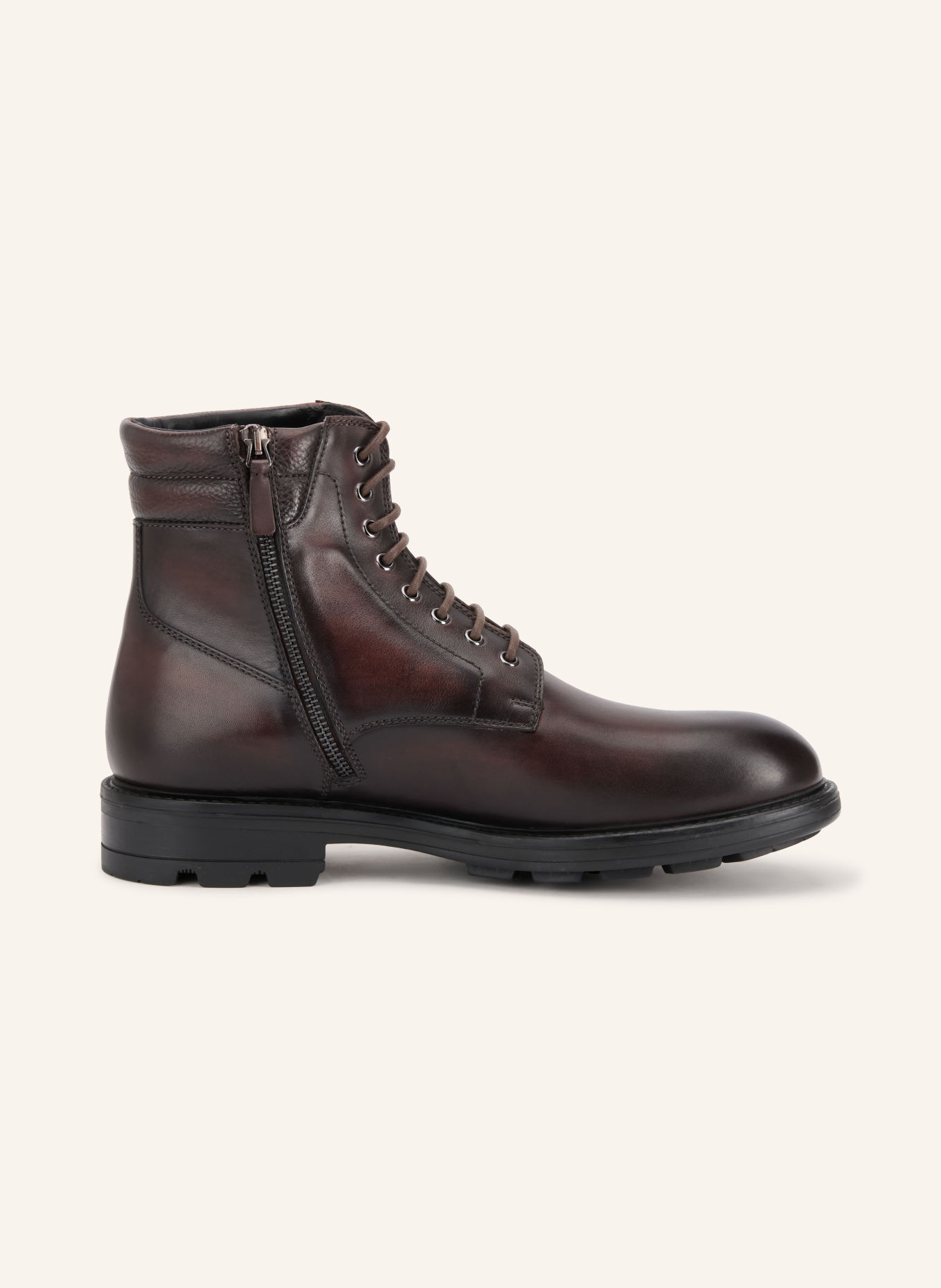 MAGNANNI Boots à lacets TEIDE BOLTIARCADE: MARRON FONCÉ
