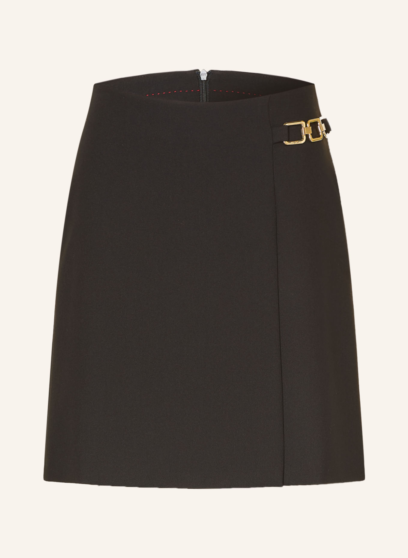 HUGO RENTU Skirt: BLACK