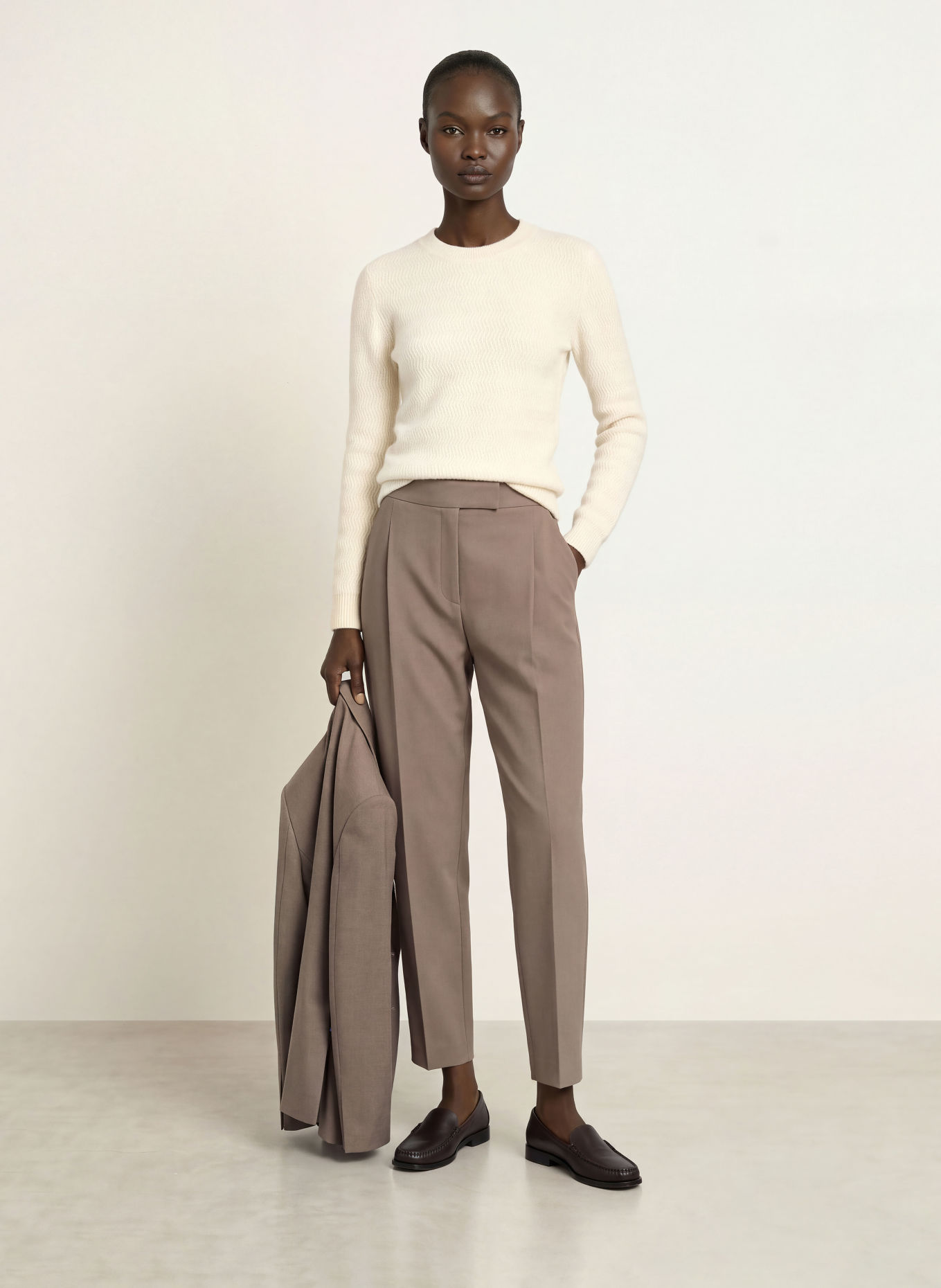 HUGO Hose HAMELIA: GRAU