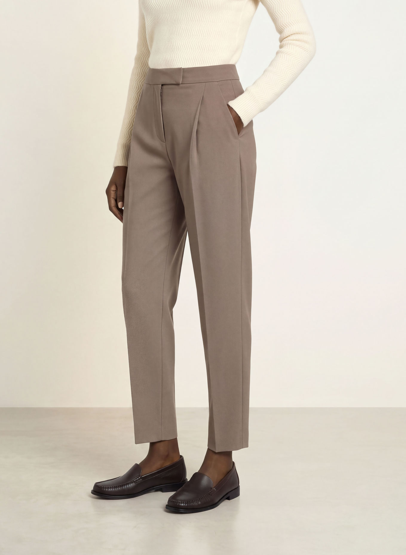 HUGO Hose HAMELIA: GRAU