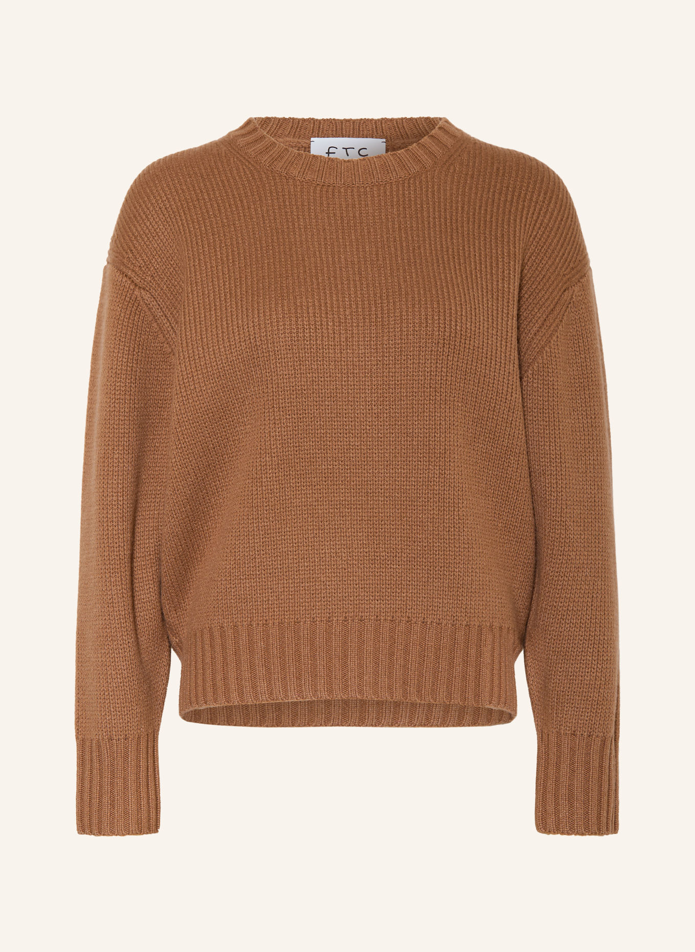 FTC CASHMERE Cashmere-Pullover: BRAUN