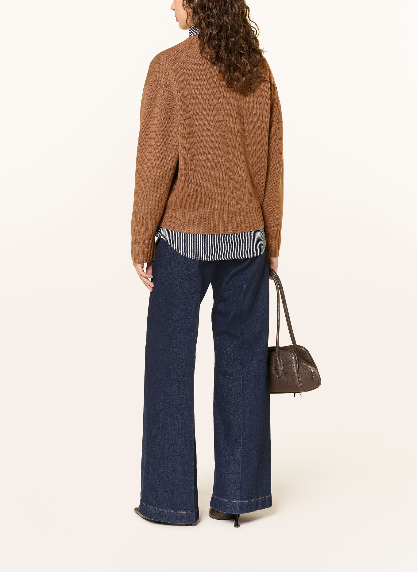 FTC CASHMERE Cashmere-Pullover: BRAUN