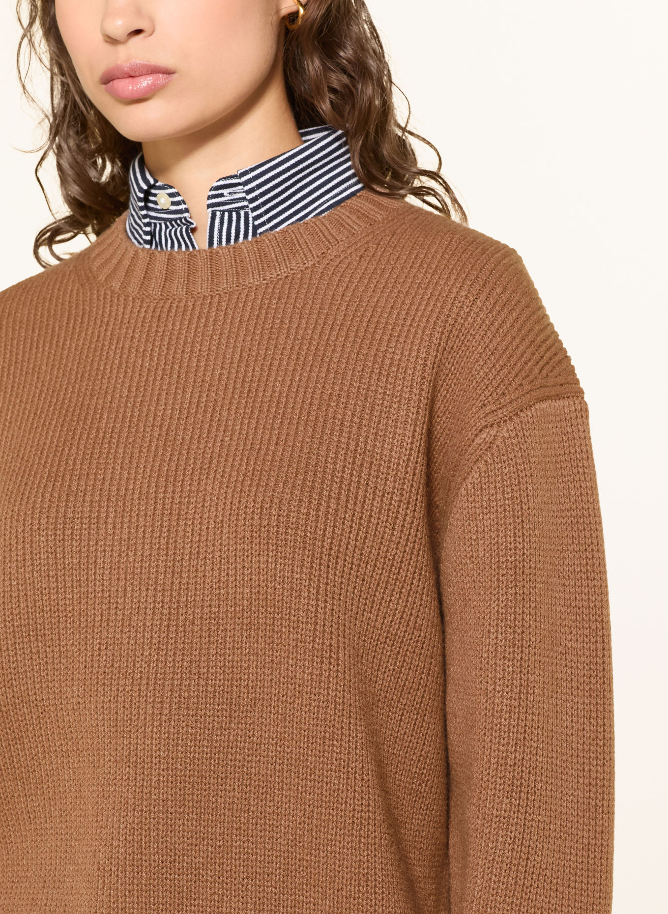 FTC CASHMERE Cashmere-Pullover: BRAUN