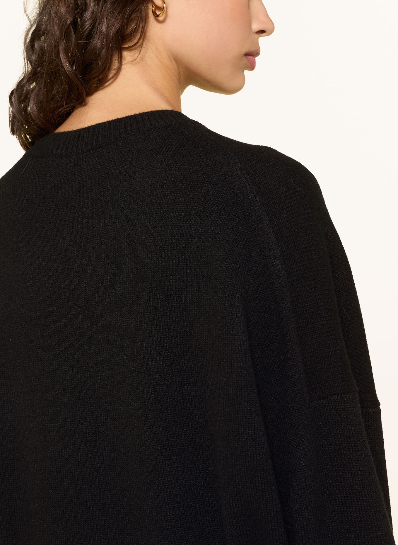 FTC CASHMERE Cashmere-Pullover: SCHWARZ