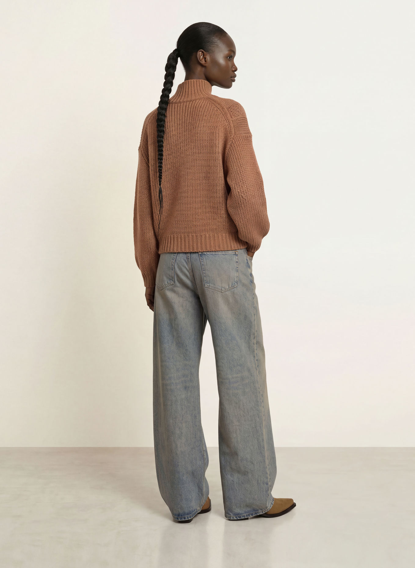 FTC CASHMERE Cashmere Sweaters: BROWN