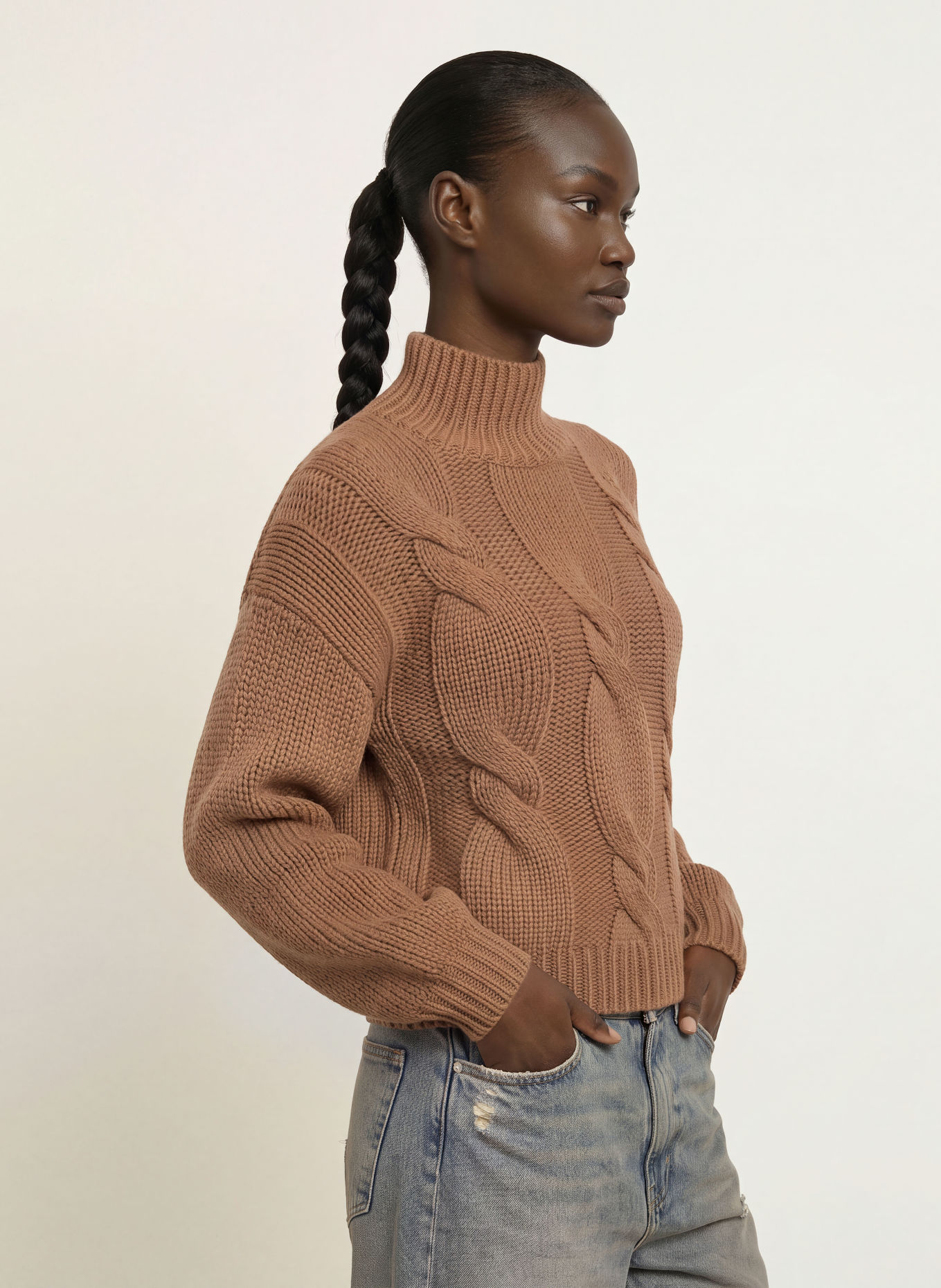 FTC CASHMERE Cashmere Sweaters: BROWN
