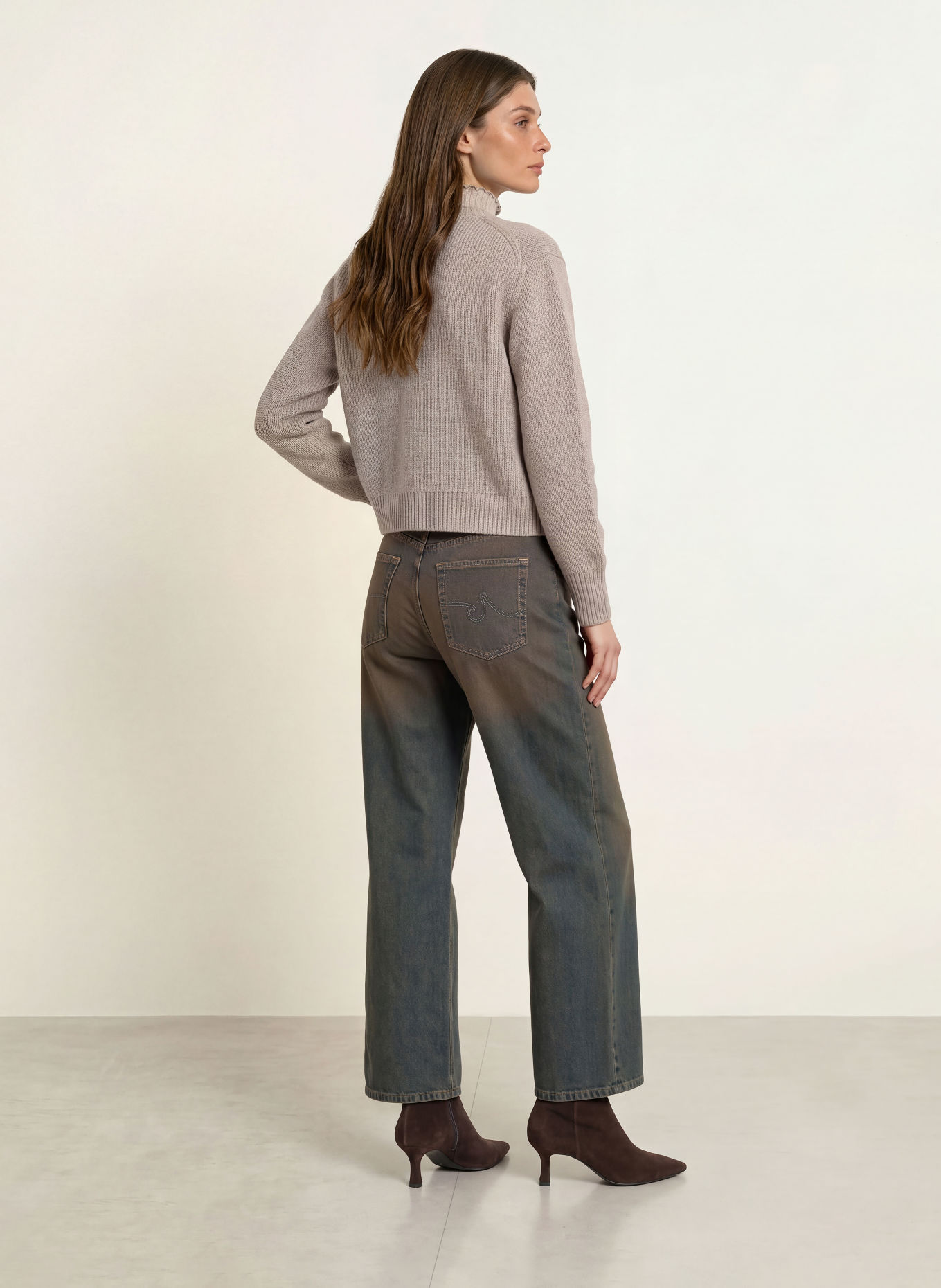 FTC CASHMERE Cashmere cardigan: TAUPE