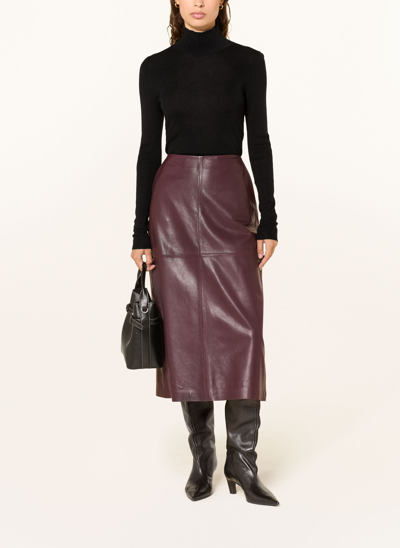 FTC CASHMERE Golf z kaszmiru: CZARNY