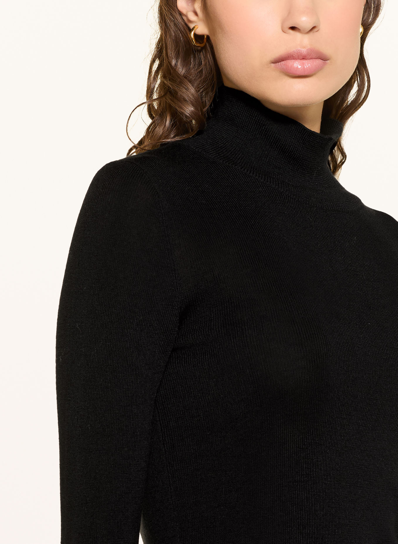 FTC CASHMERE Golf z kaszmiru: CZARNY