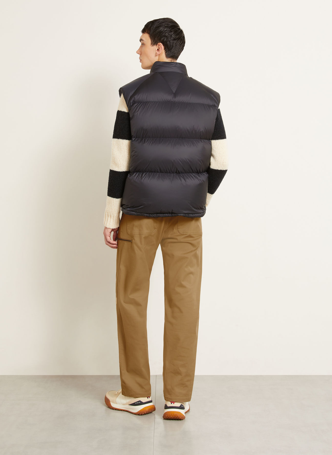 MONCLER Doudoune sans manches réversible TIBB: BLEU FONCÉ