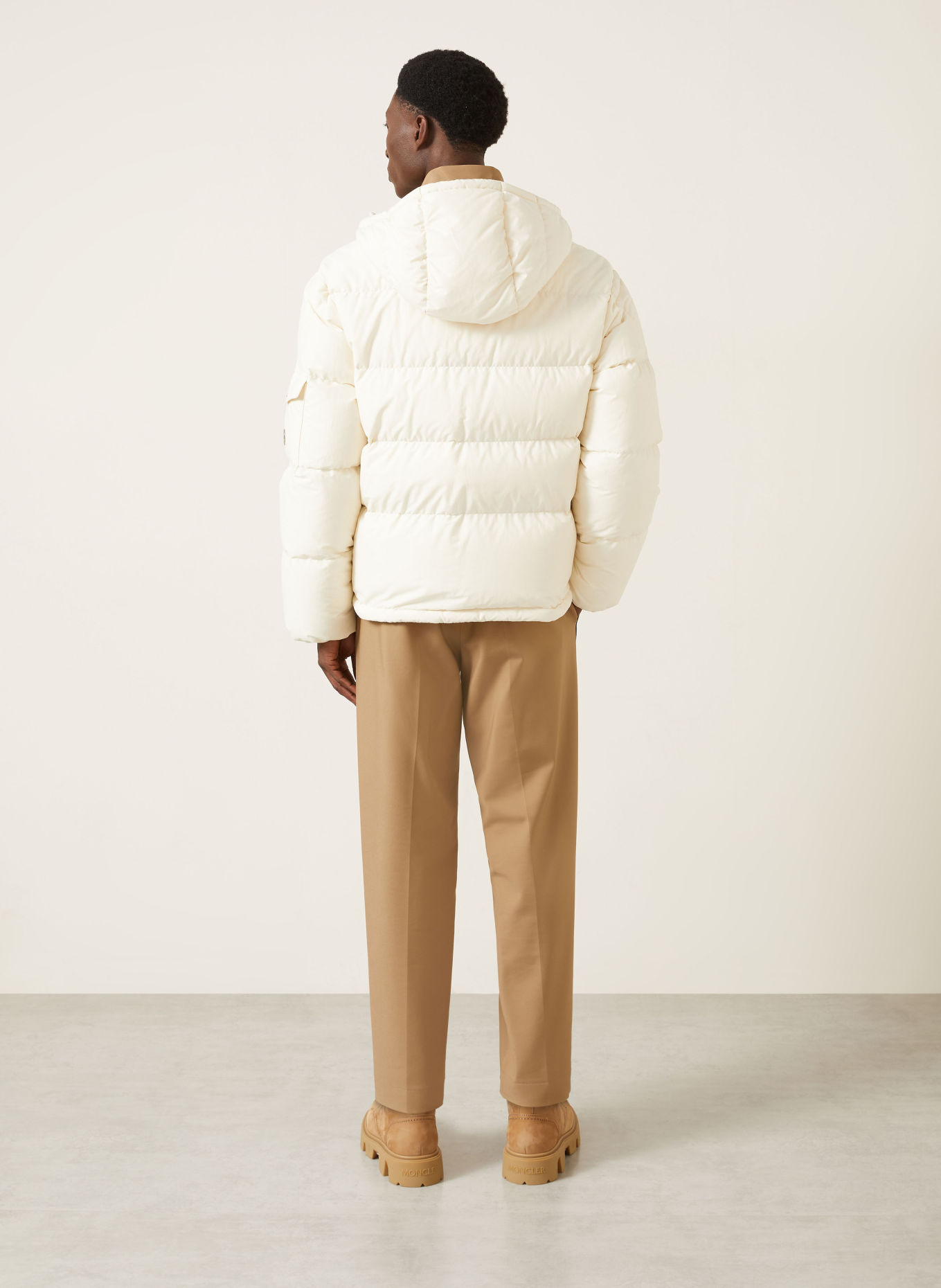 MONCLER Donsjas HIMALAYA: CRÈME