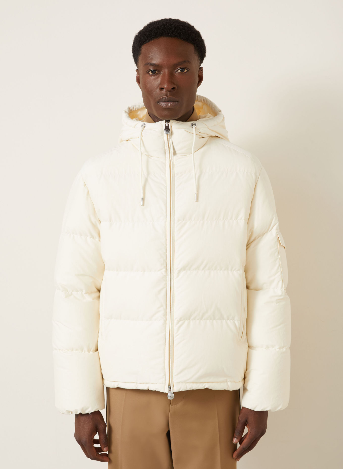 MONCLER Donsjas HIMALAYA: CRÈME