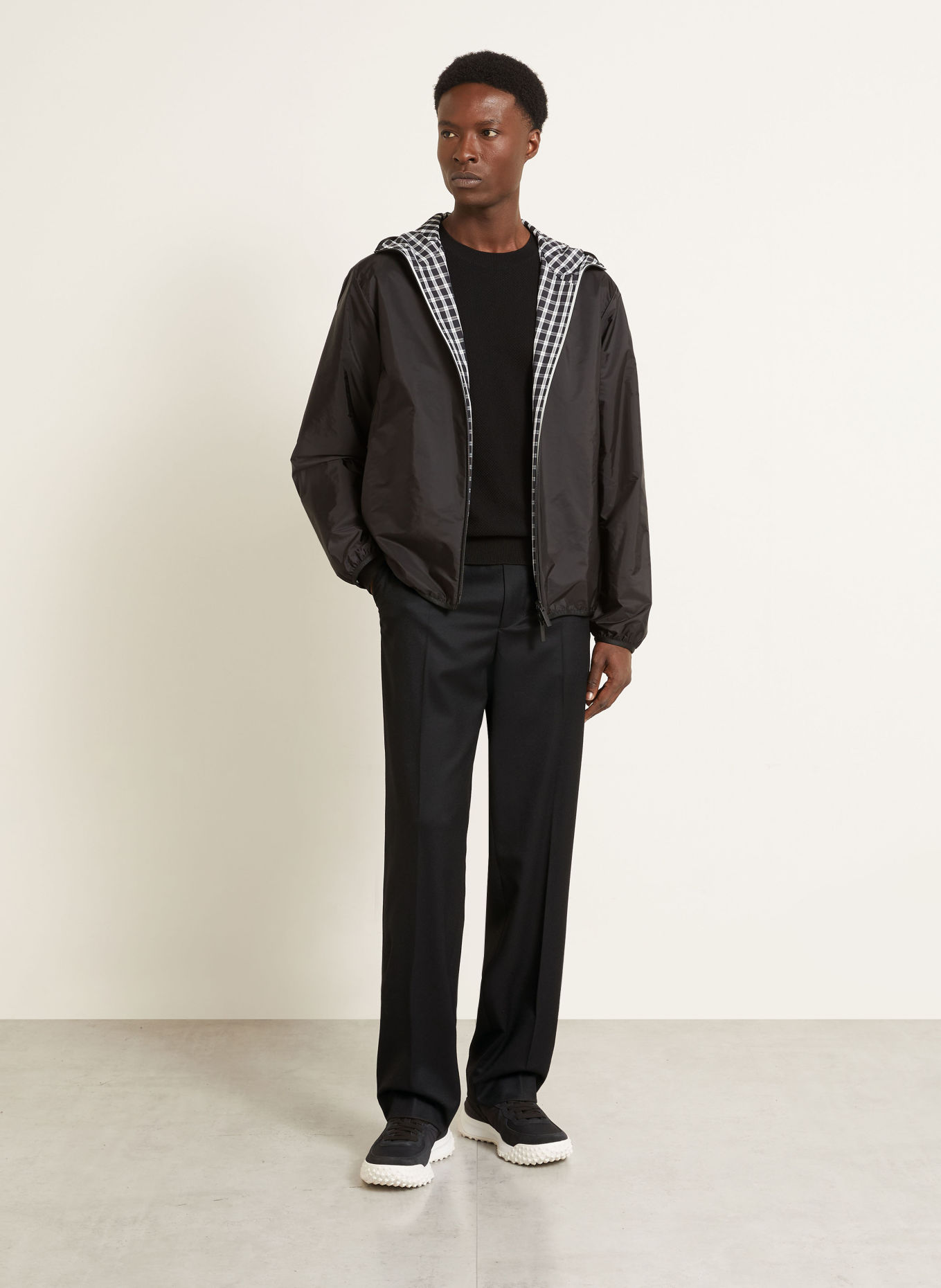MONCLER Jogging-style trousers, Regular Fit: BLACK
