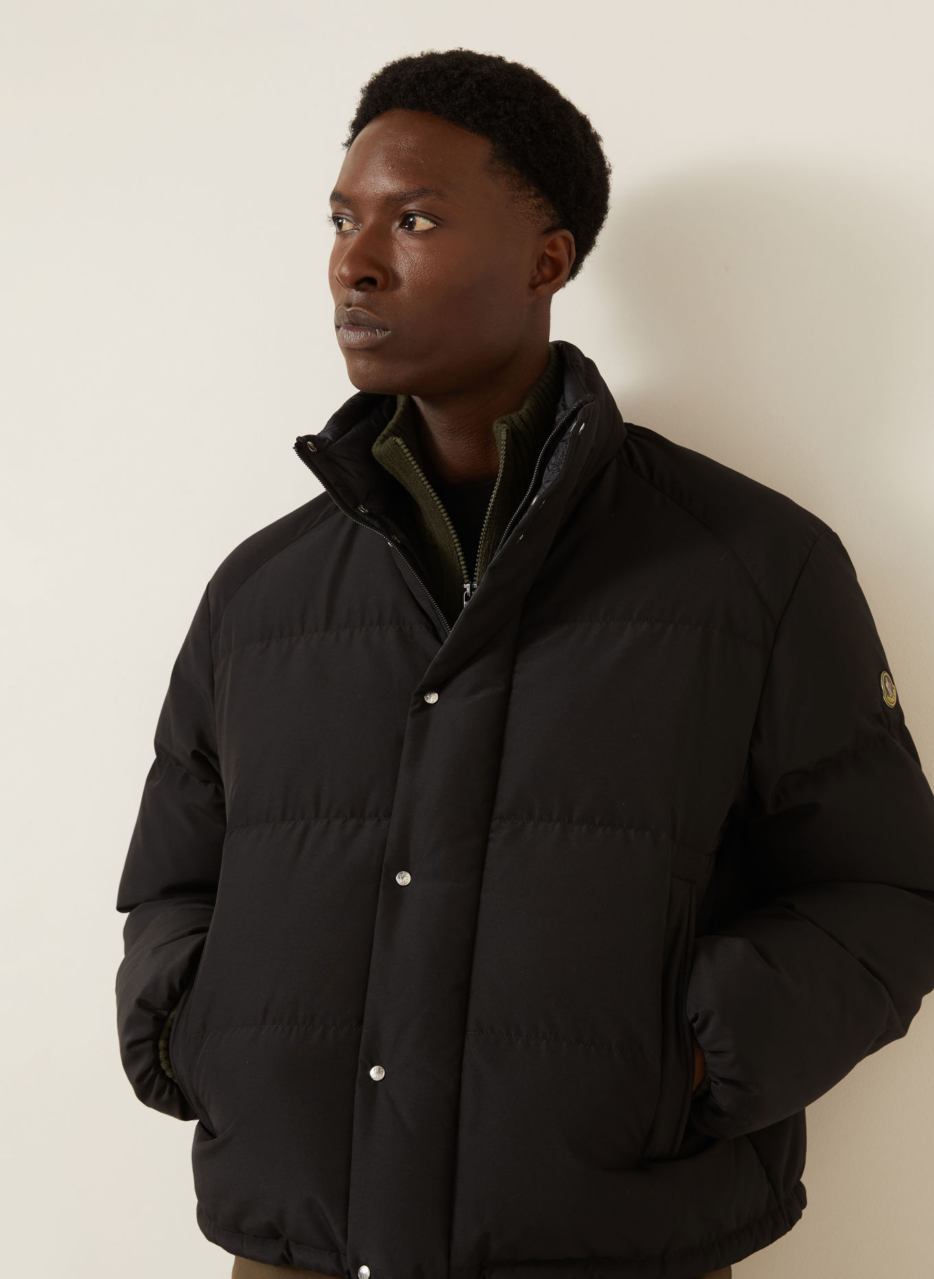 MONCLER Donsjas VERONE: ZWART