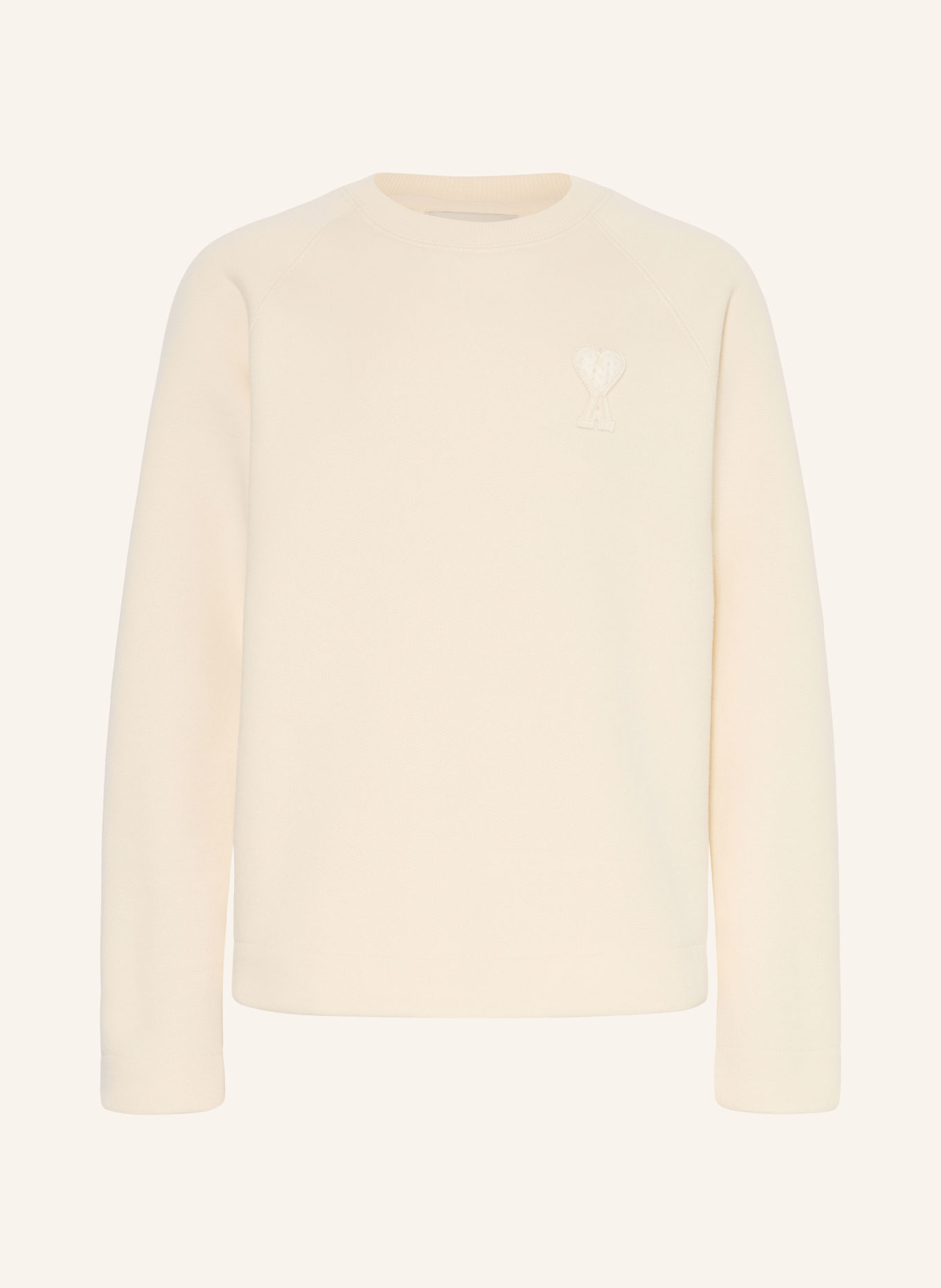 Ami Paris Sweatshirt: CREME