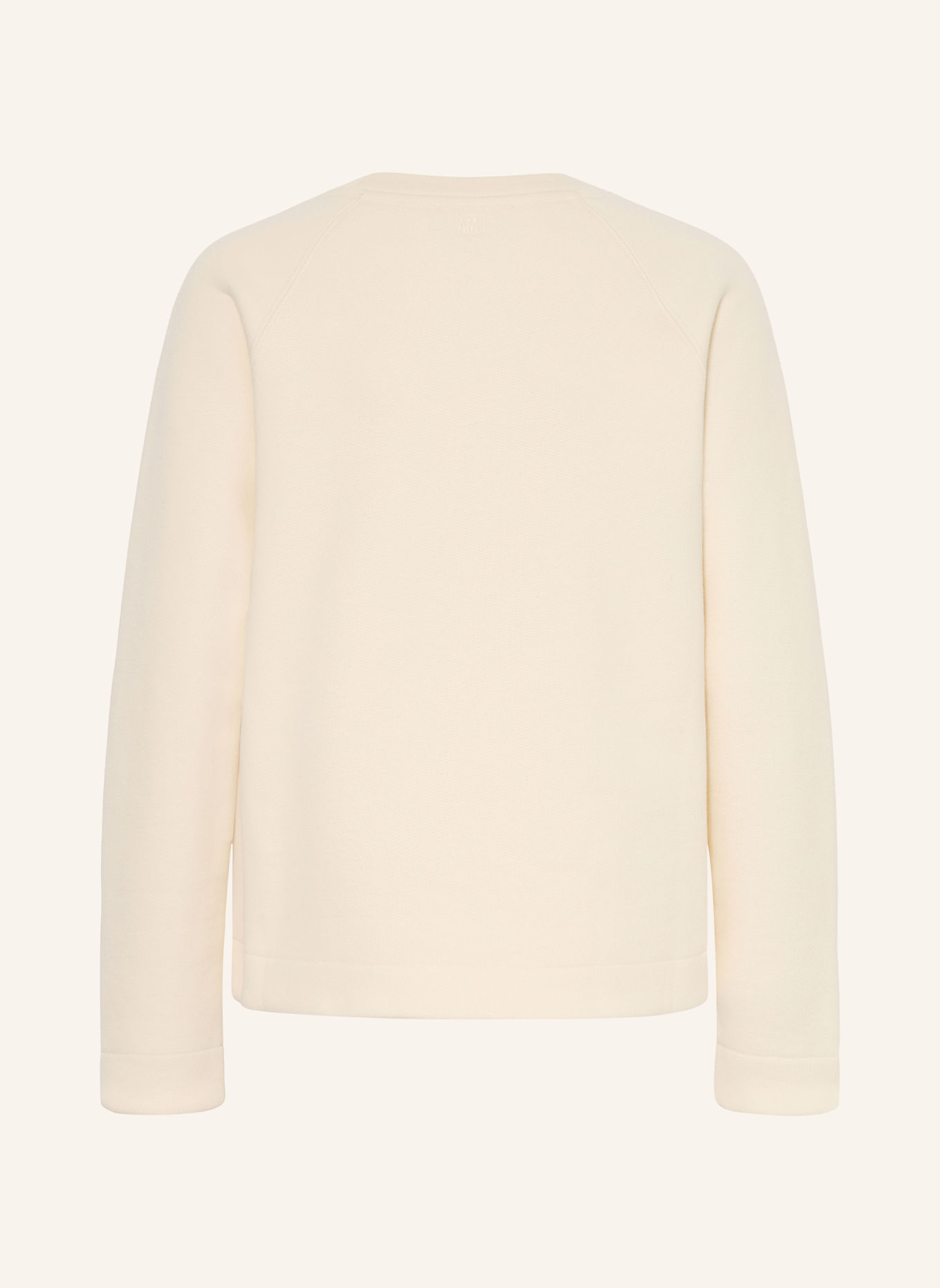 Ami Paris Sweatshirt: CREME