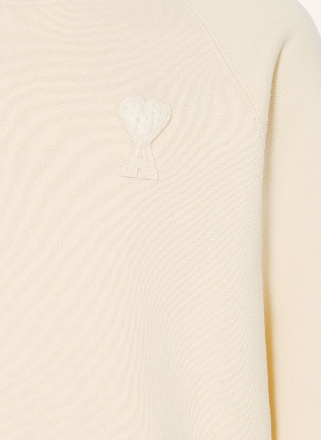 Ami Paris Sweatshirt: CREME