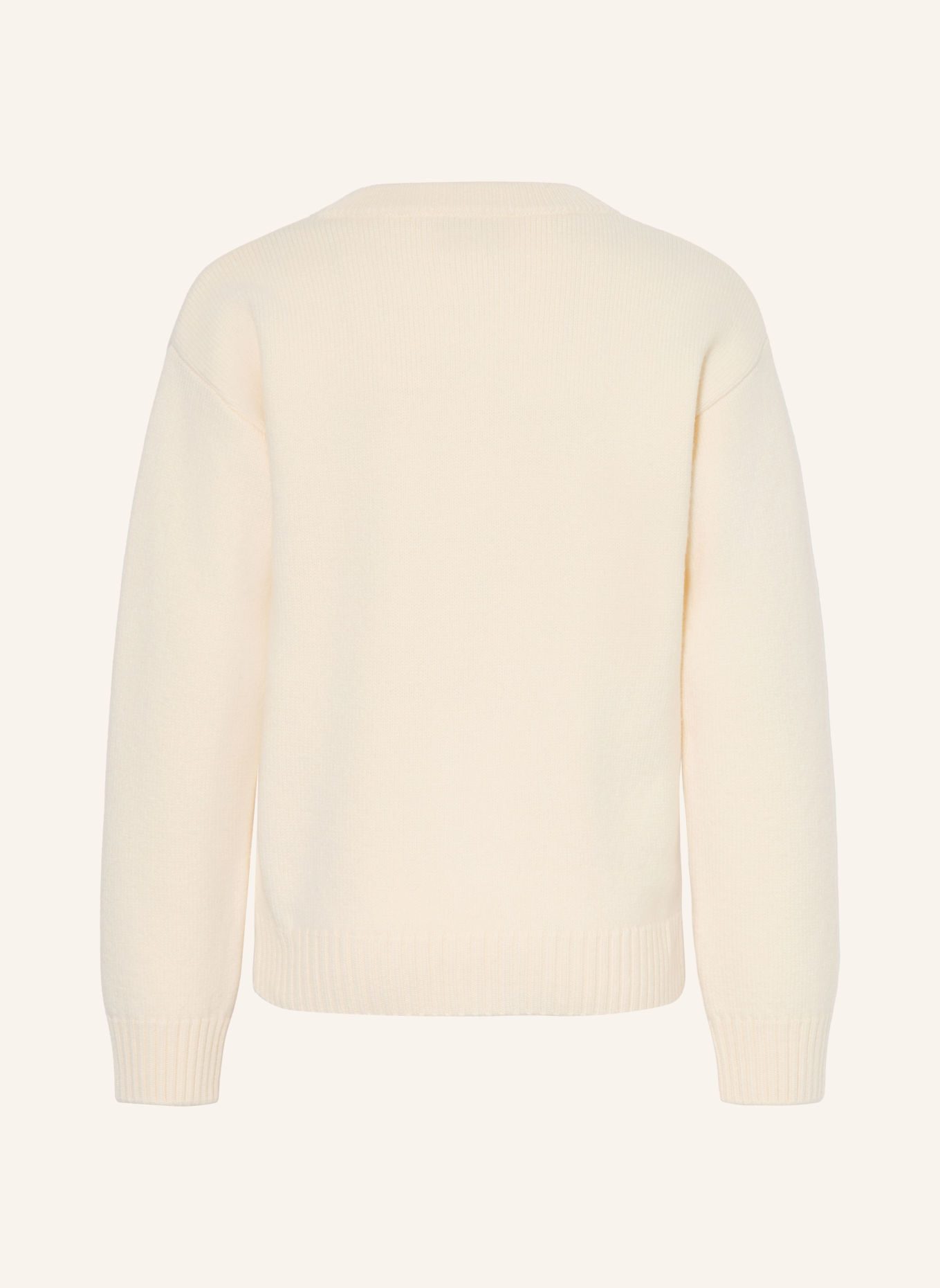 Ami Paris Strickjacke: CREME
