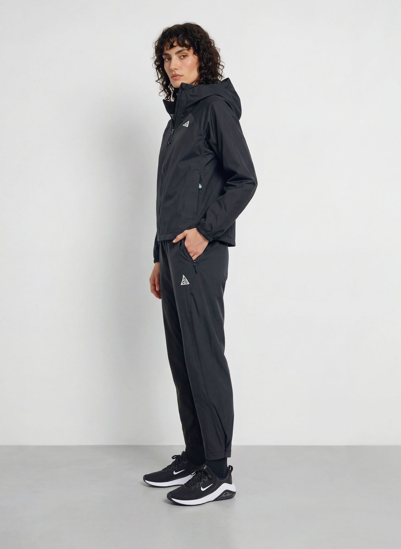 Nike PHANTAZMA Rain jacket: BLACK
